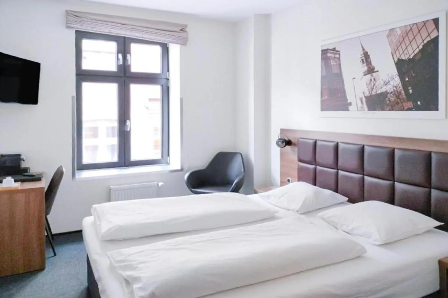 Bedroom, Bed in Dancenter Hotel Jomfru Ane