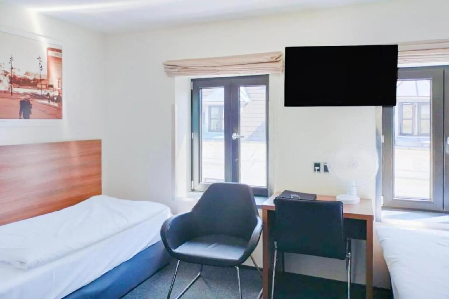 Bedroom, Bed in Dancenter Hotel Jomfru Ane