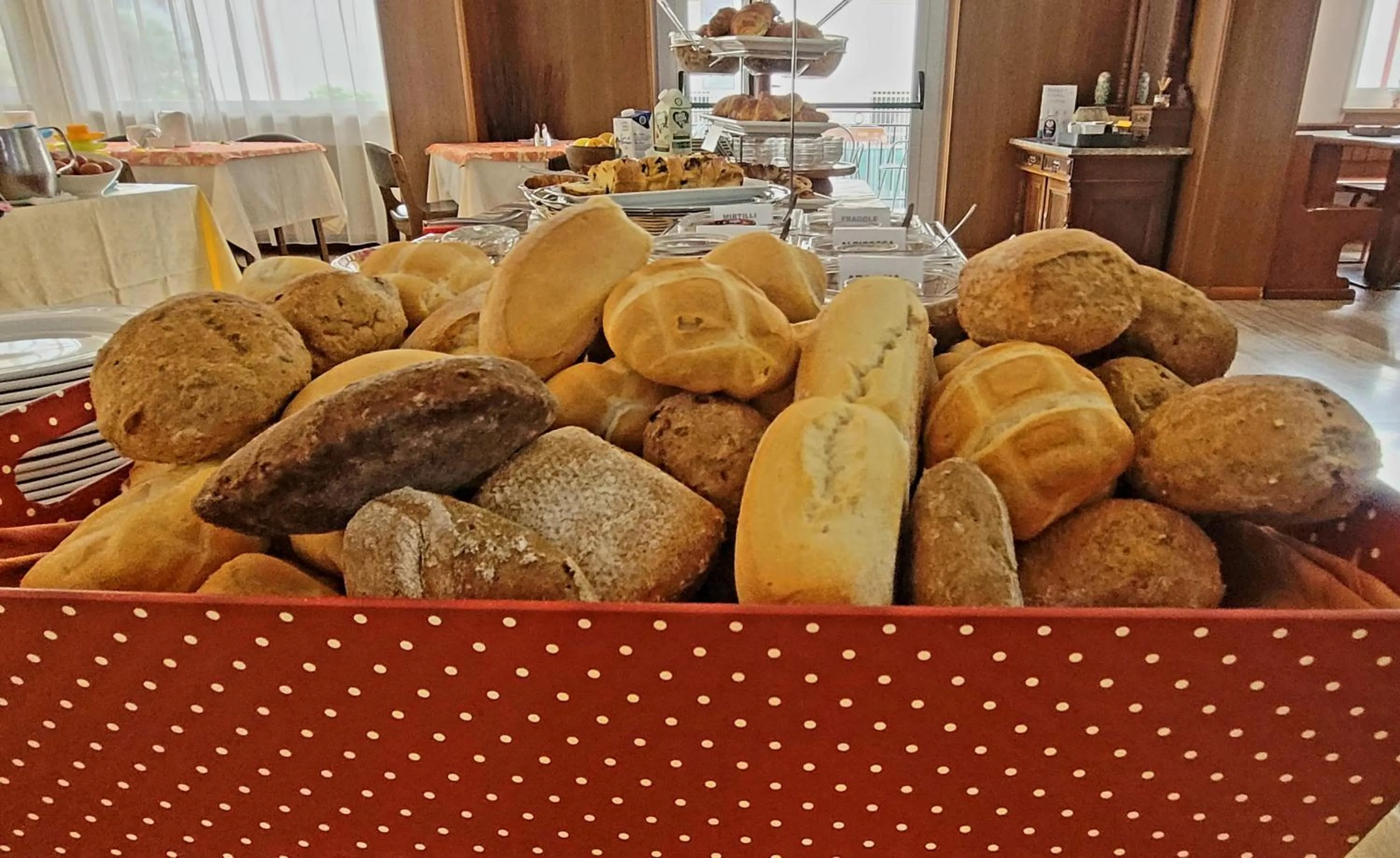 Food and drinks in Albergo Villa Mimosa