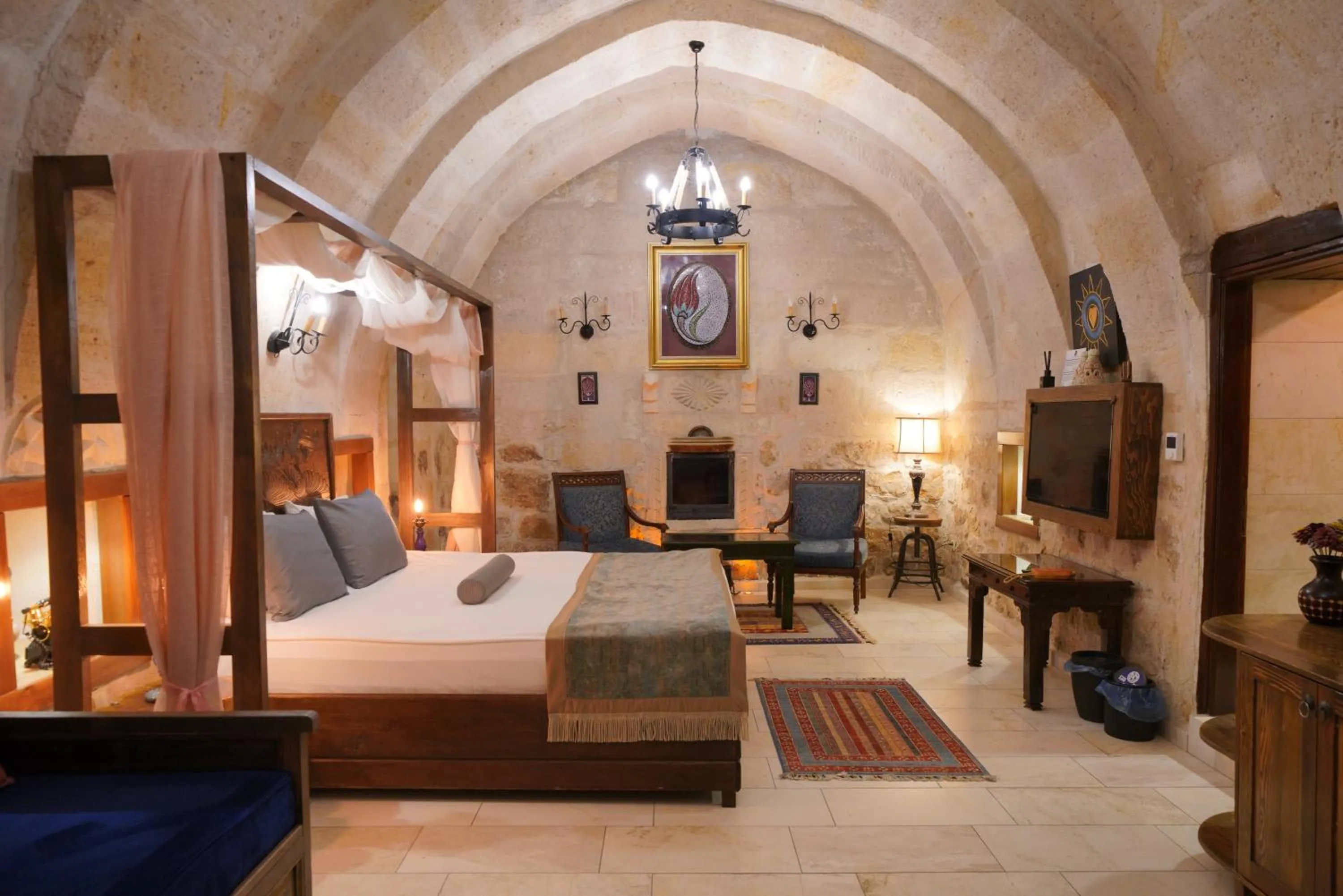 Bedroom, Bed in Mira Cappadocia Hotel