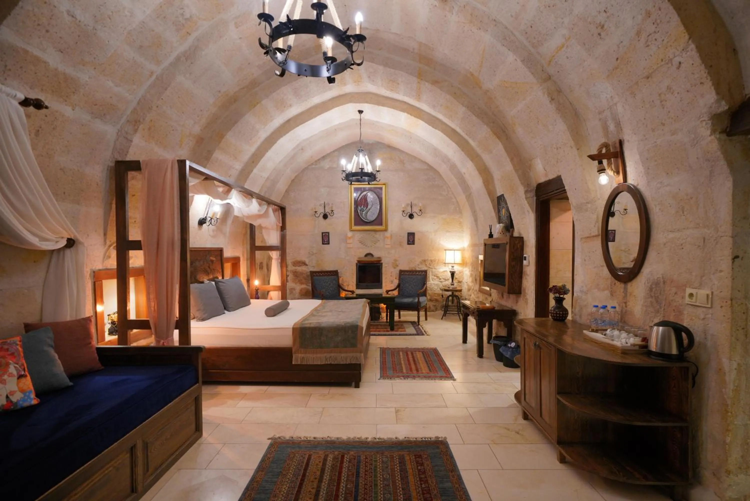 Bedroom, Bed in Mira Cappadocia Hotel