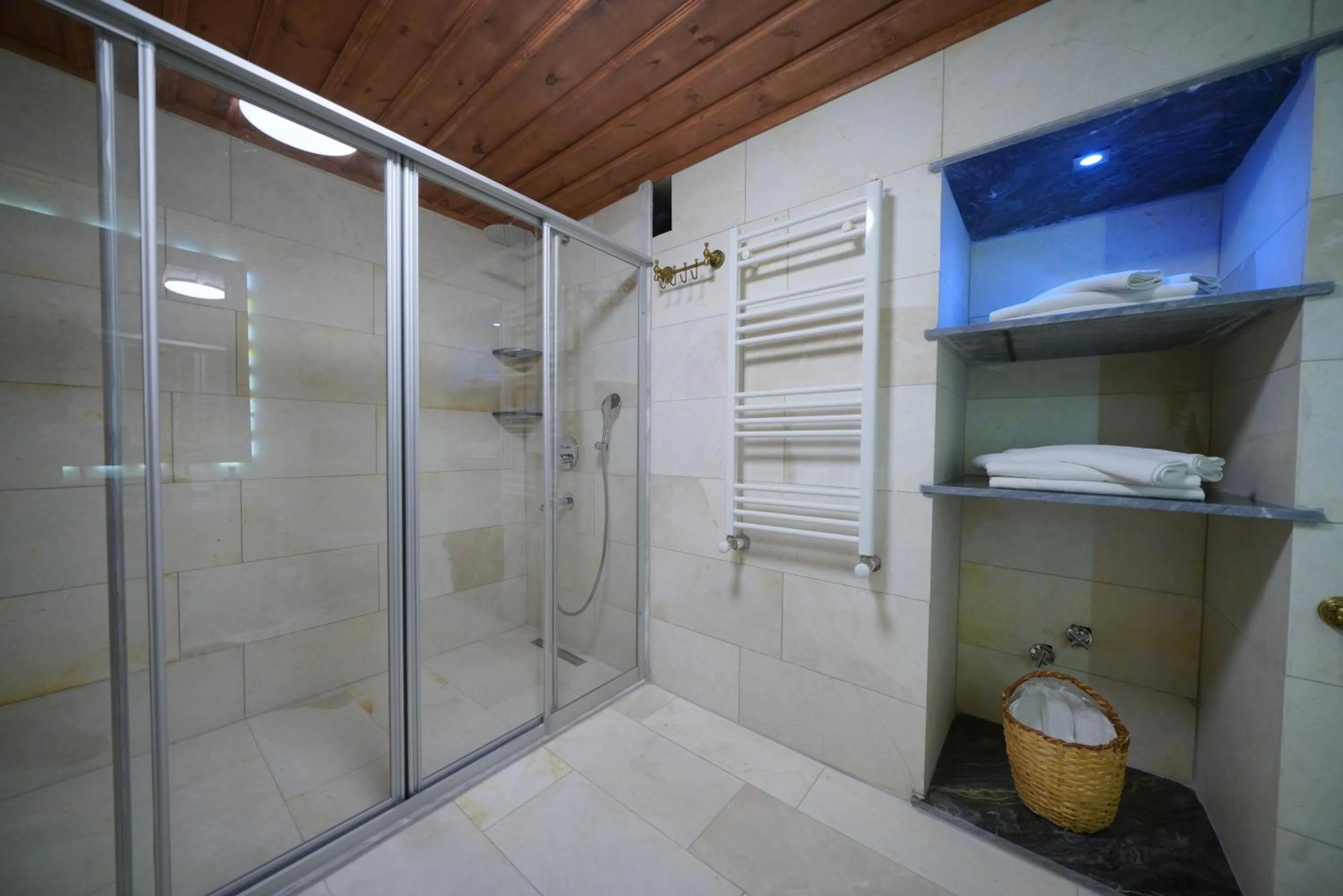 Shower in Mira Cappadocia Hotel