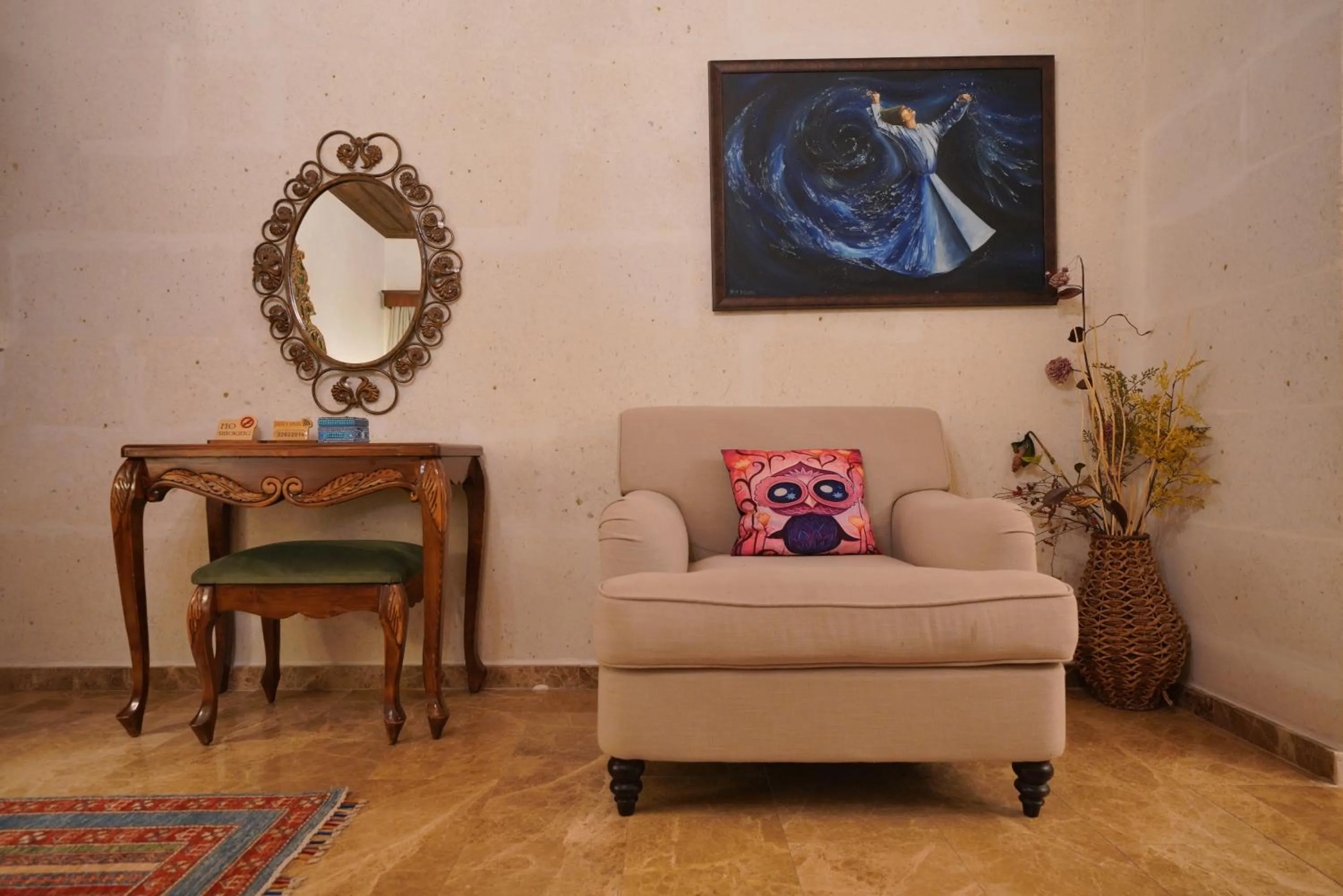Living room in Mira Cappadocia Hotel