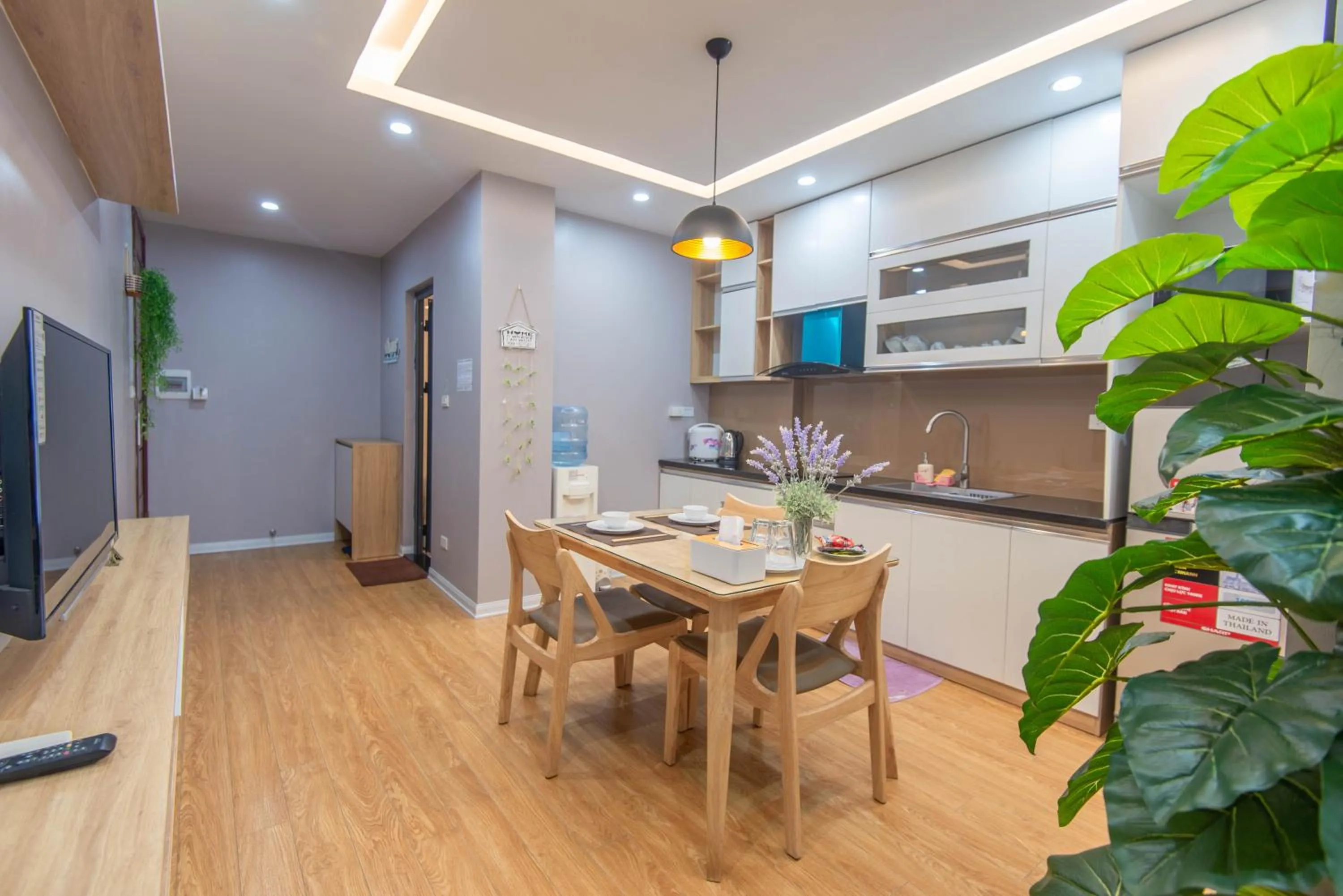 Kitchen or kitchenette in 22housing Hotel & Residence 81 Linh Lang