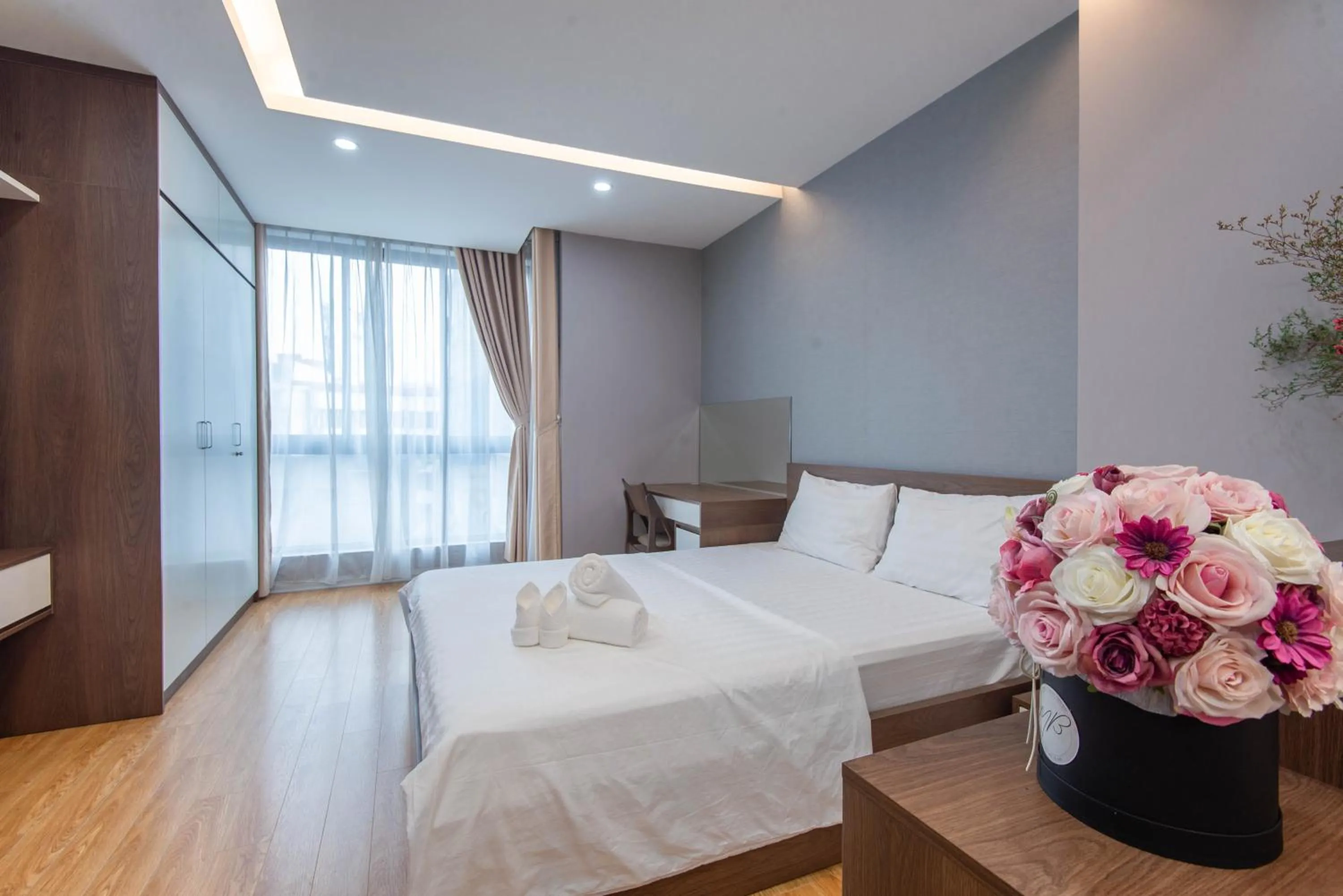 Bed in 22housing Hotel & Residence 81 Linh Lang