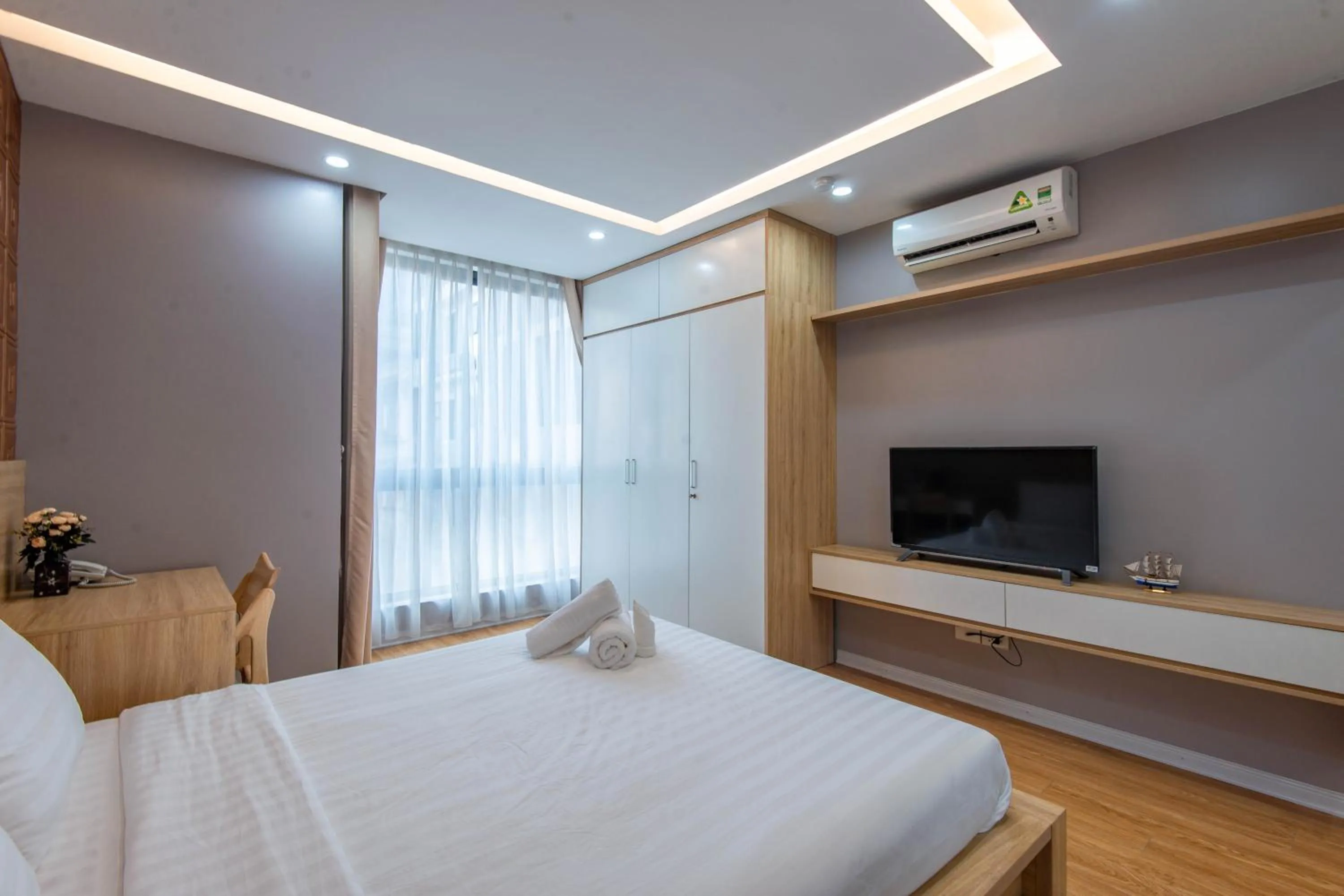 Bed in 22housing Hotel & Residence 81 Linh Lang
