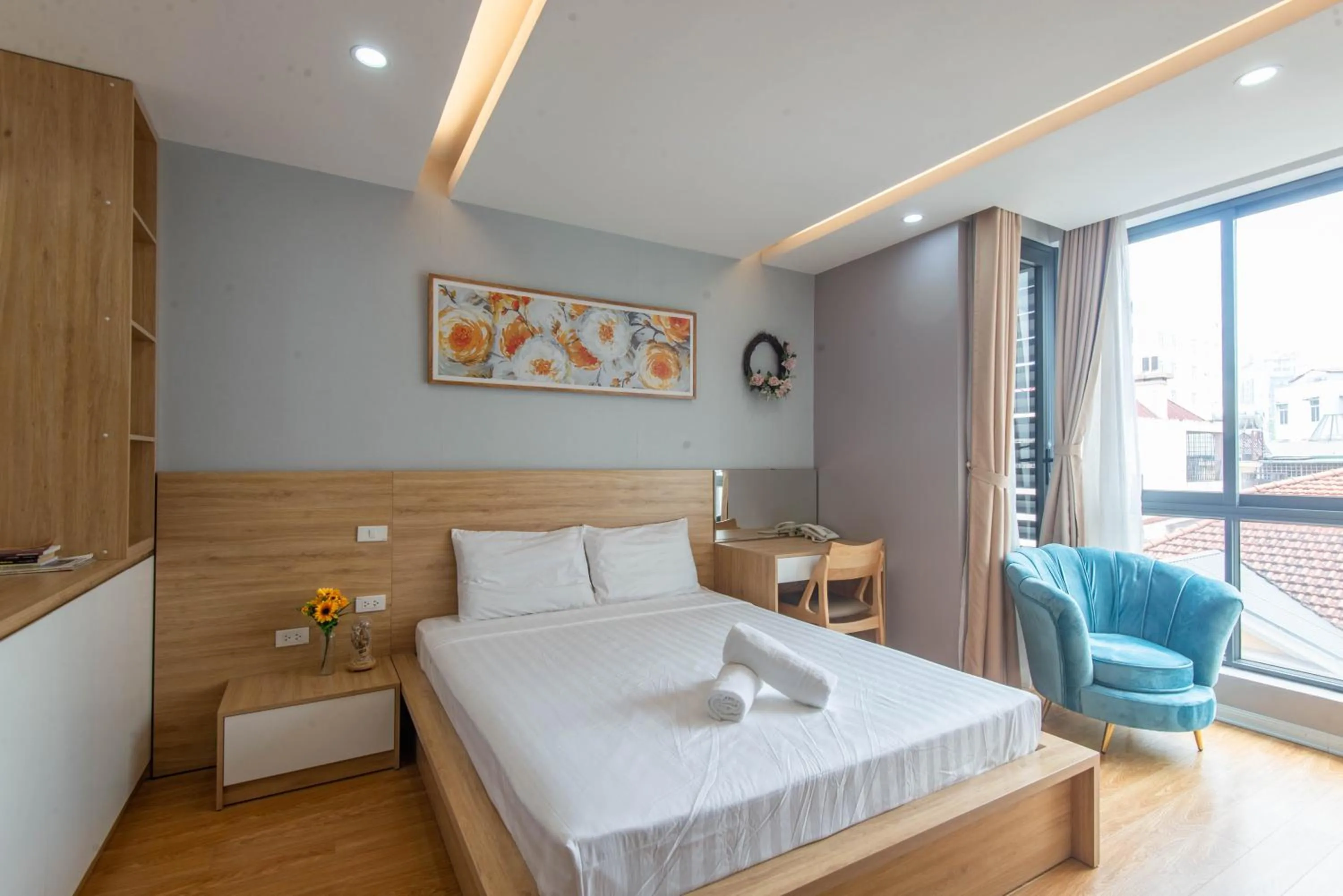 Bed in 22housing Hotel & Residence 81 Linh Lang