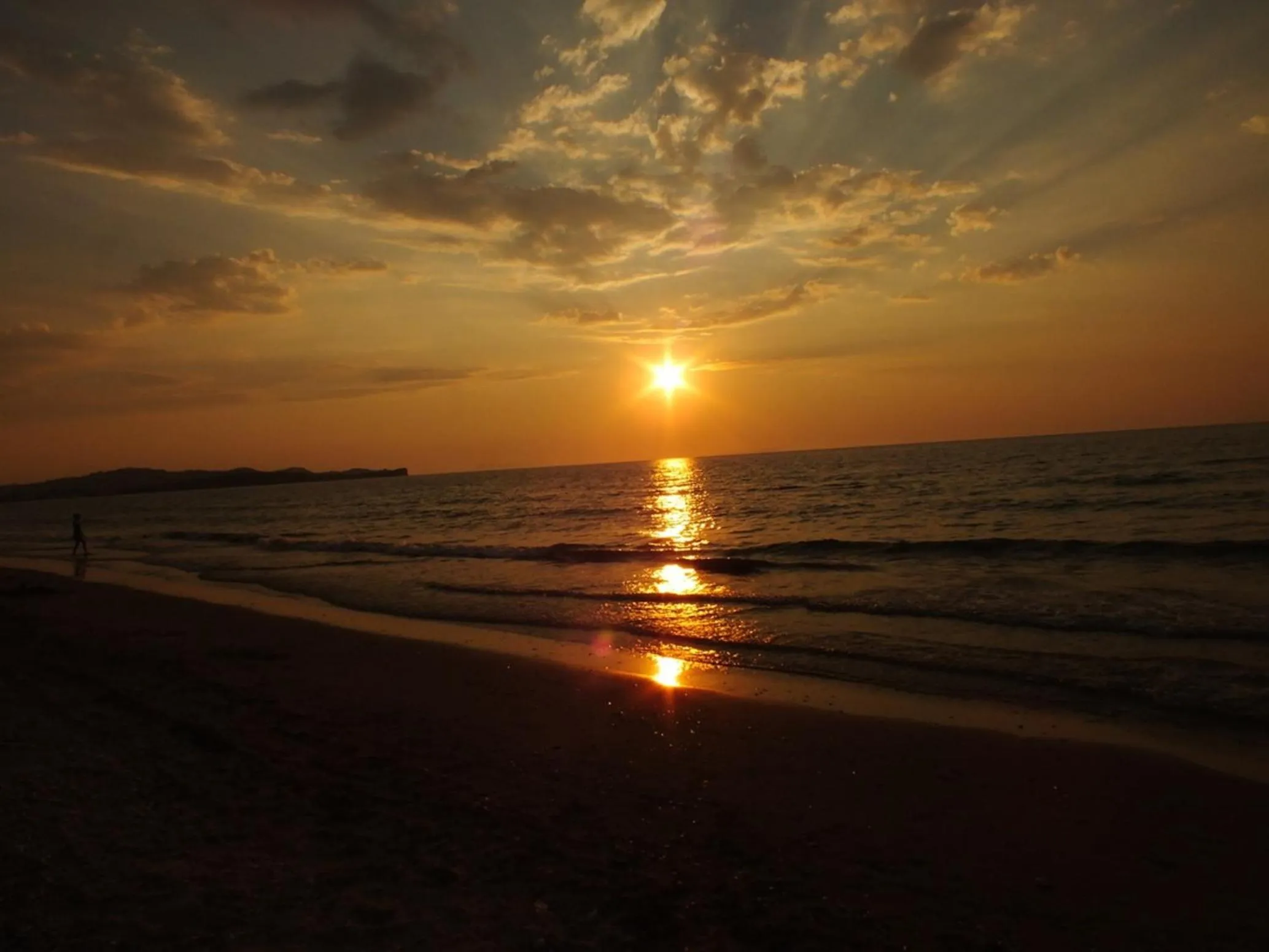 Beach in Philippos Apartments