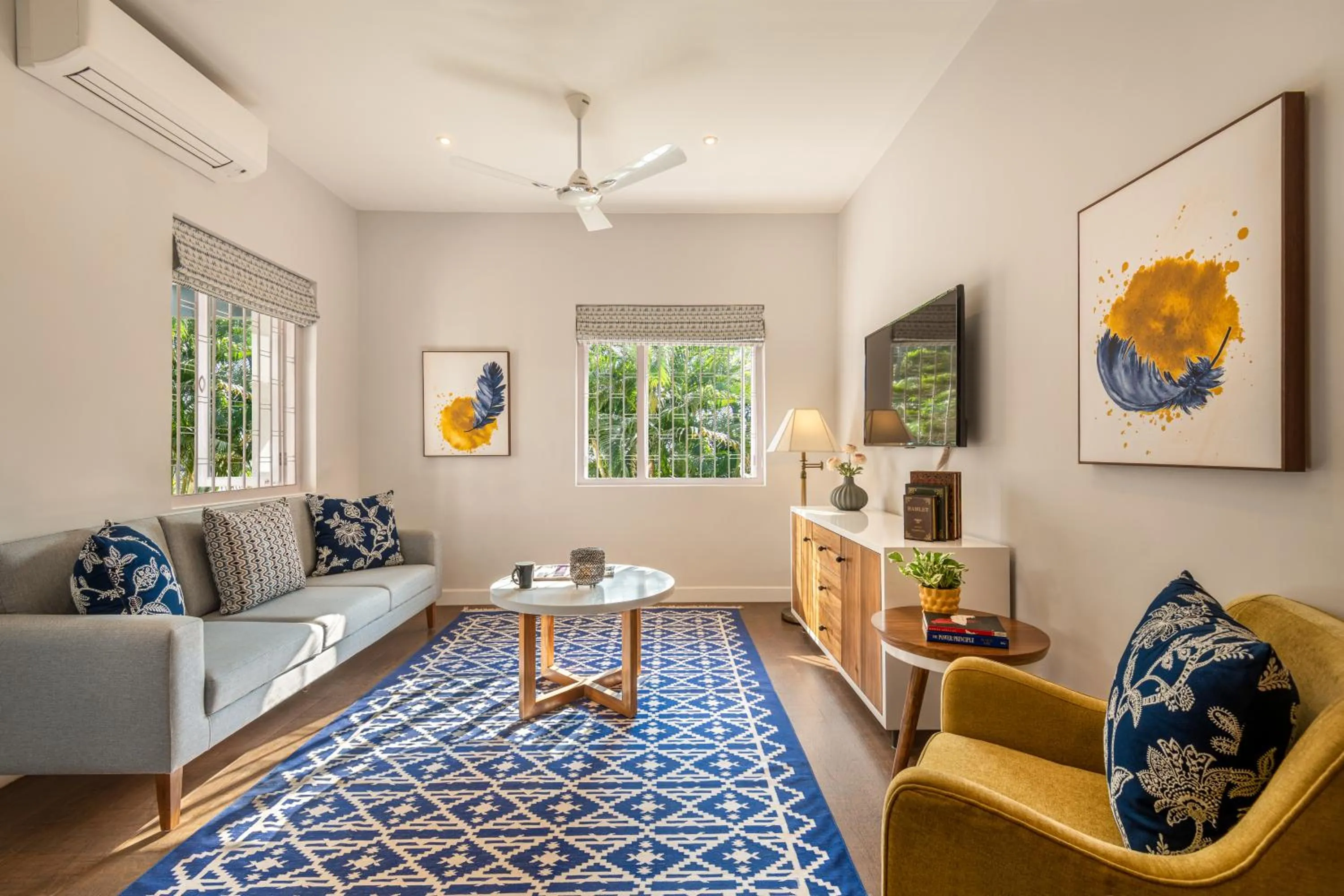 Seating area in amã Stays & Trails, Braganza House