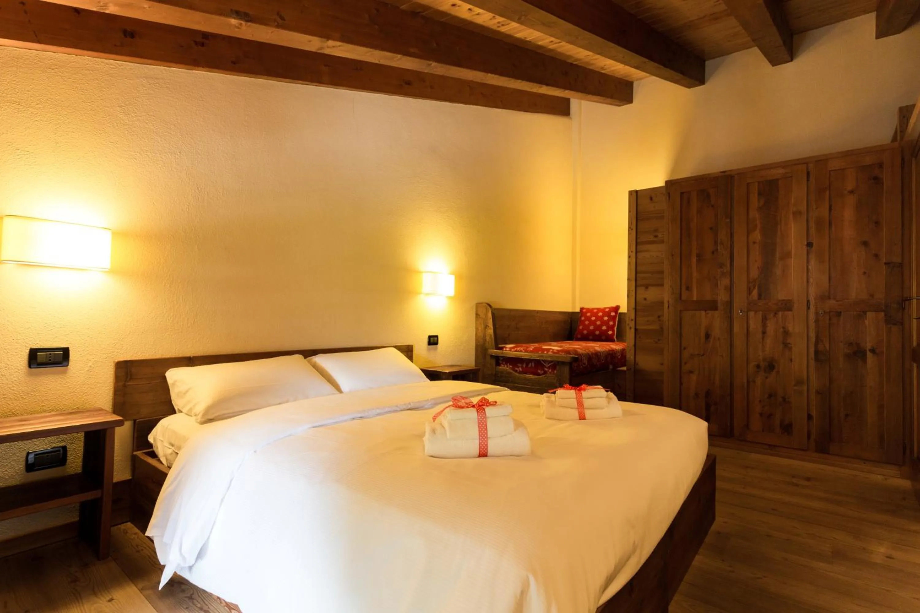 Bed in Le Petit Coeur Residence De Montagne