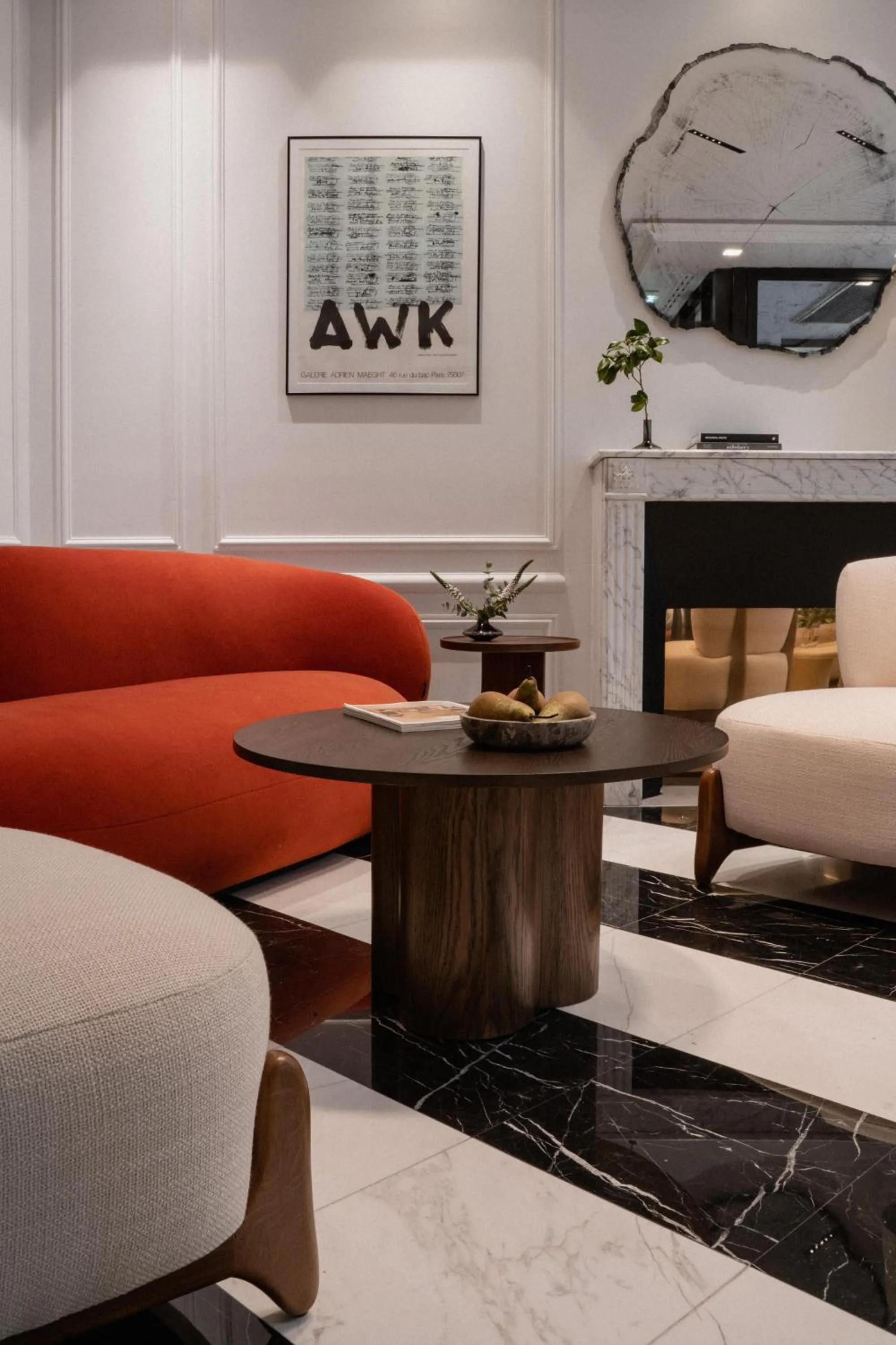 Lobby or reception in Hôtel Bourgogne & Montana