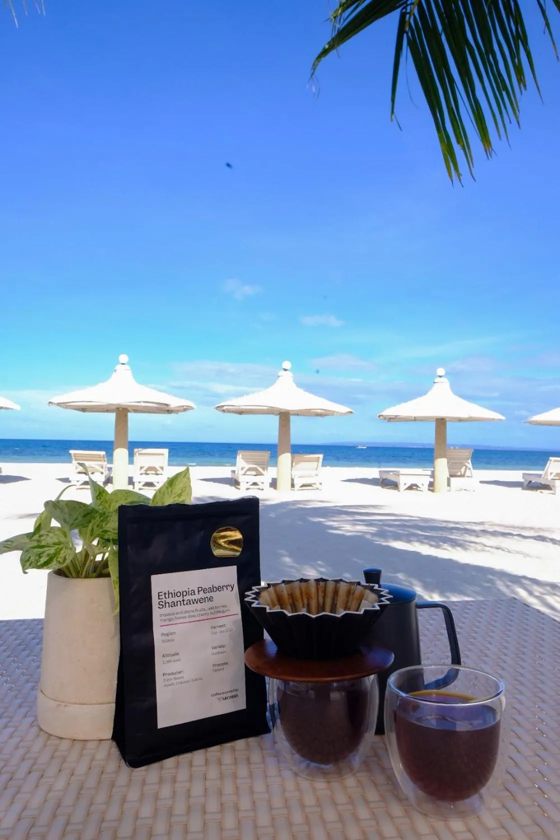 Non alcoholic drinks in Santa Fe Beach Club