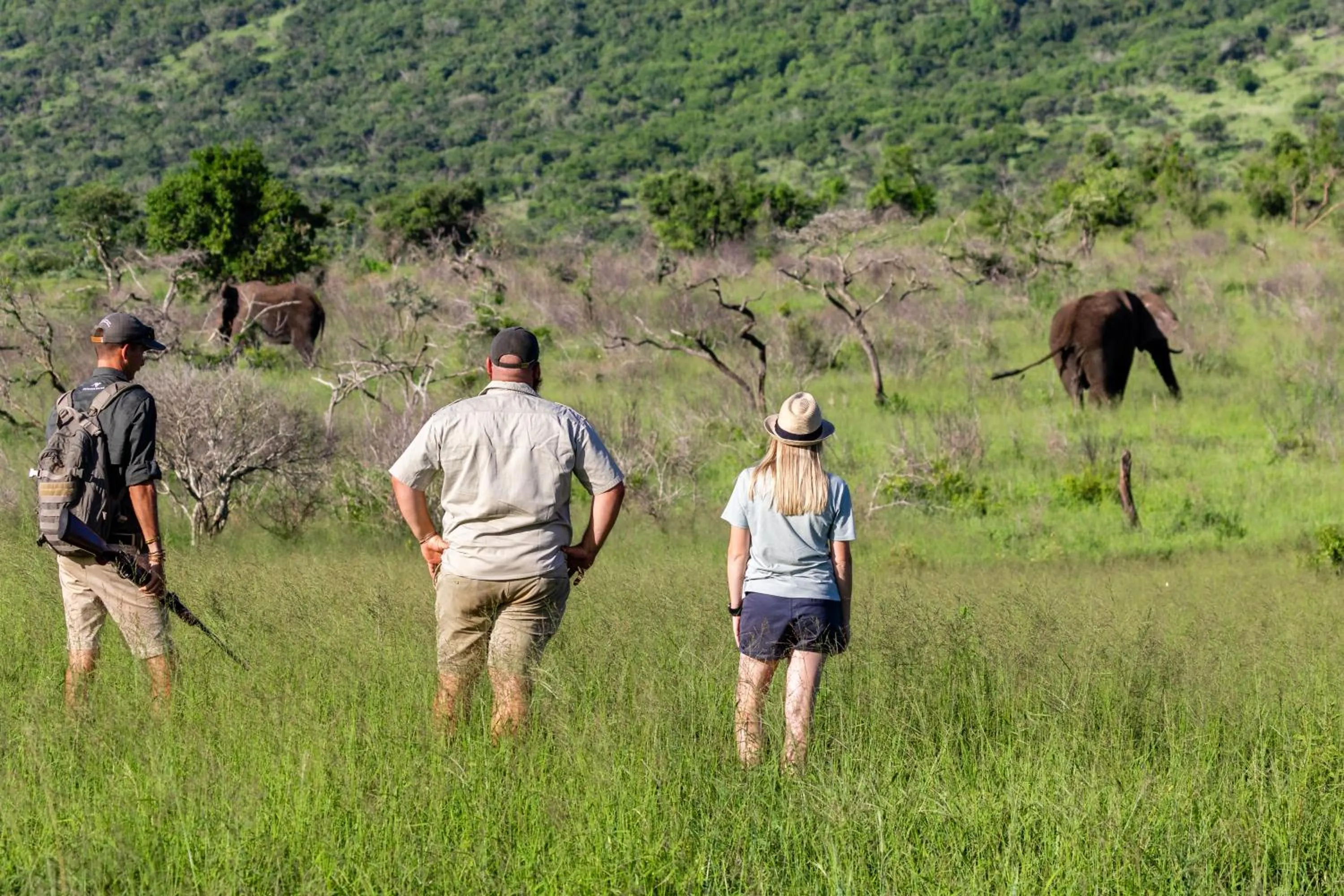 People in Sungulwane Private Game Lodge