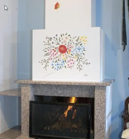 Decorative detail in Hotel Dryades