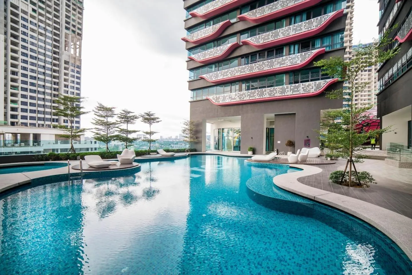 Swimming pool in Arte Plus KLCC Designer Suites by Cobnb
