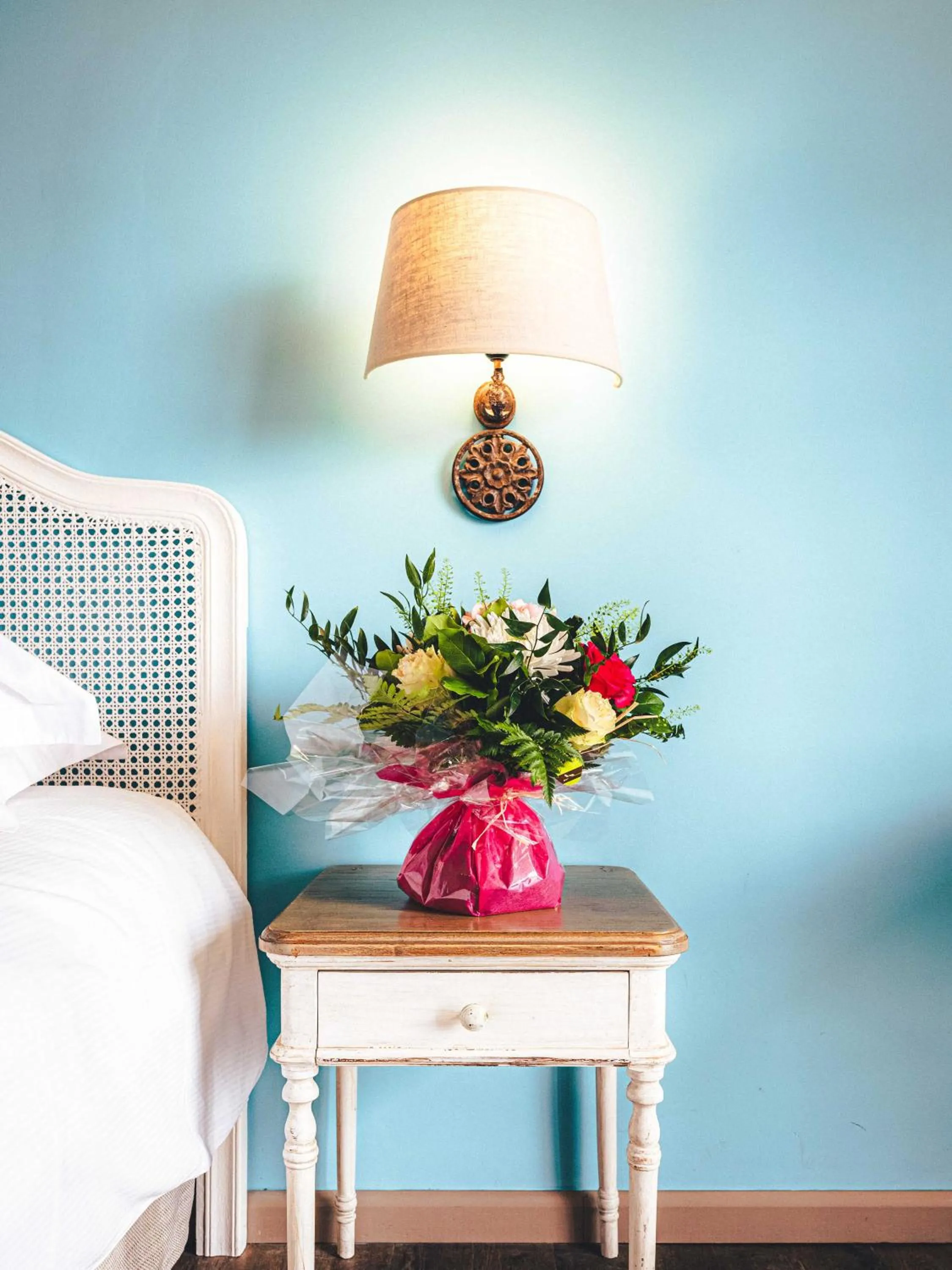 Decorative detail in Le Suffren Hôtel