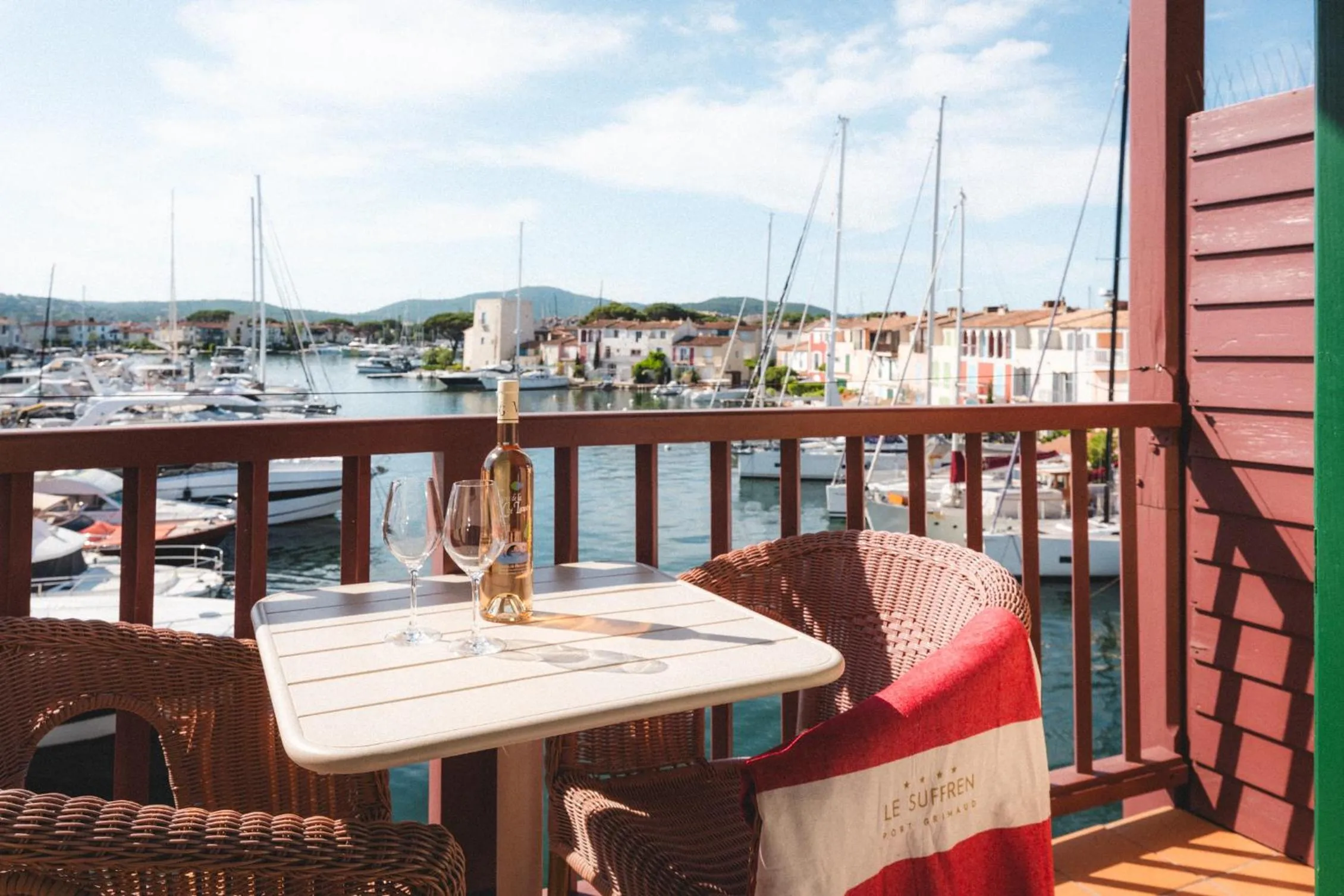 Balcony/Terrace in Le Suffren Hôtel