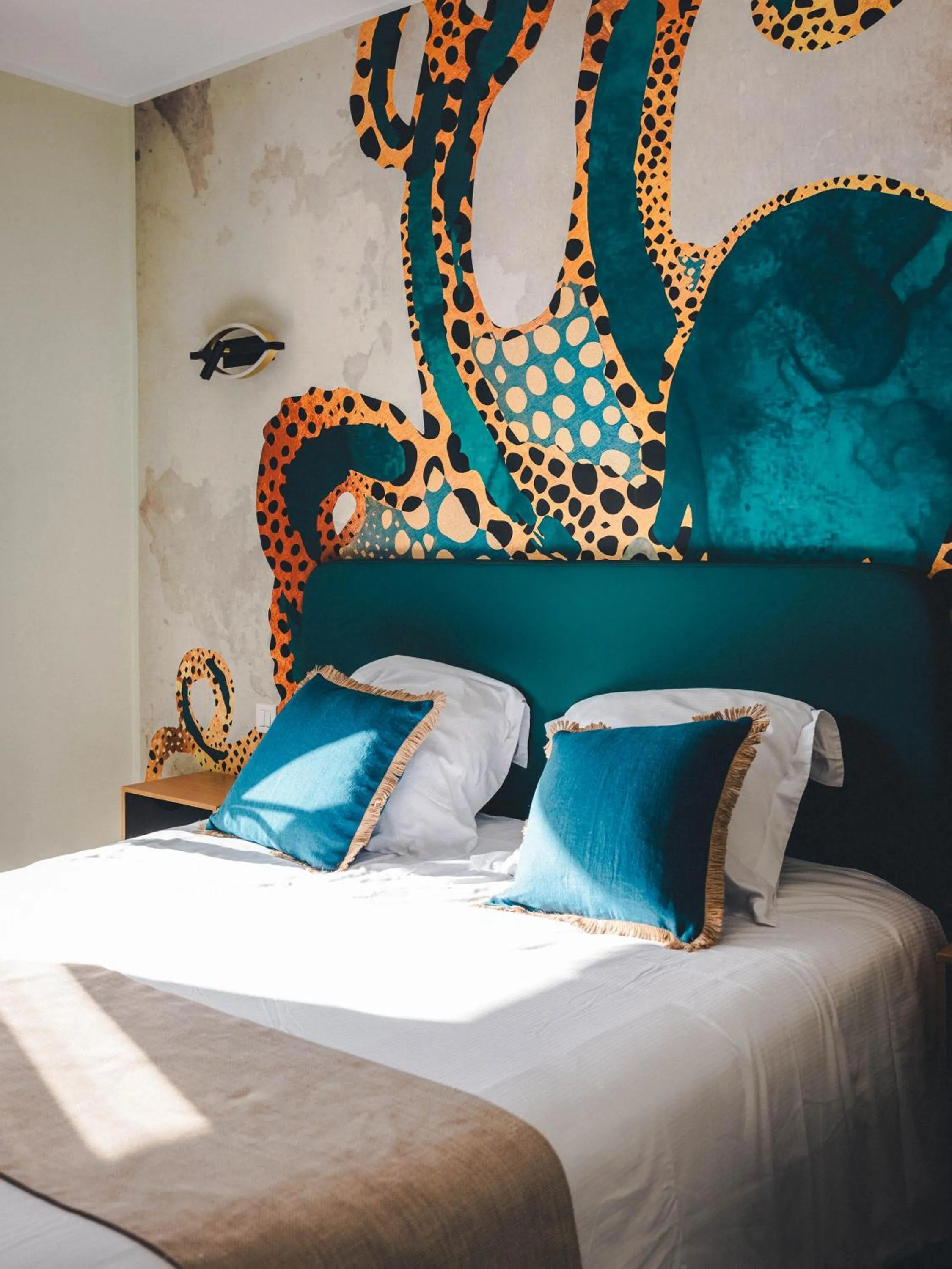 Bedroom, Bed in Le Suffren Hôtel