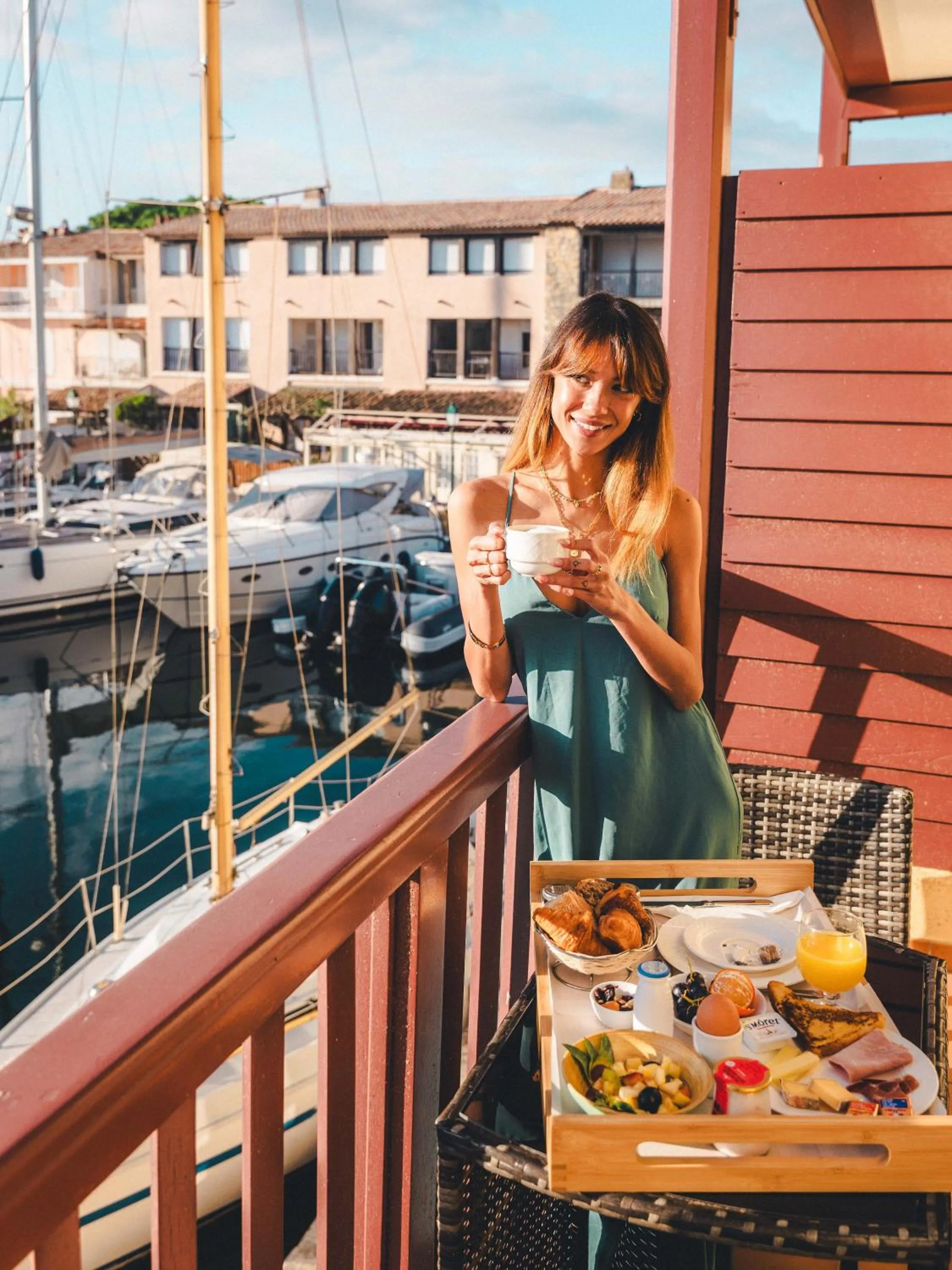 Continental breakfast in Le Suffren Hôtel