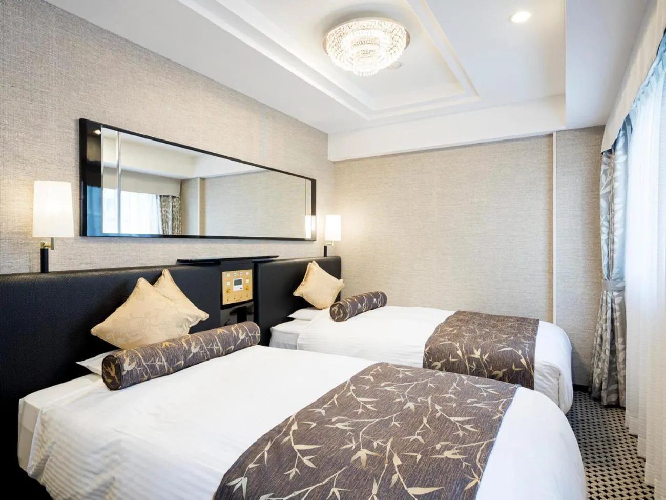 Photo of the whole room, Bed in APA Hotel Ningyocho Ekihigashi