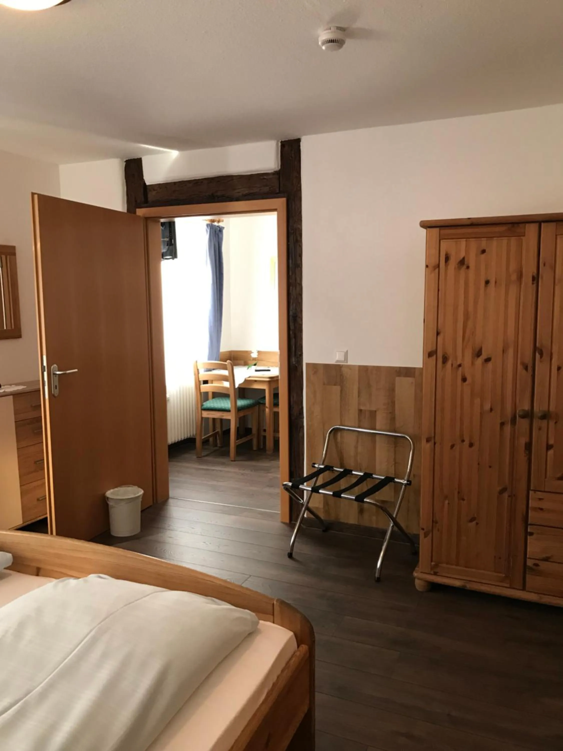 Bed in Hotel Guntia Boardinghouse virtueller check in und Zimmer Zugang