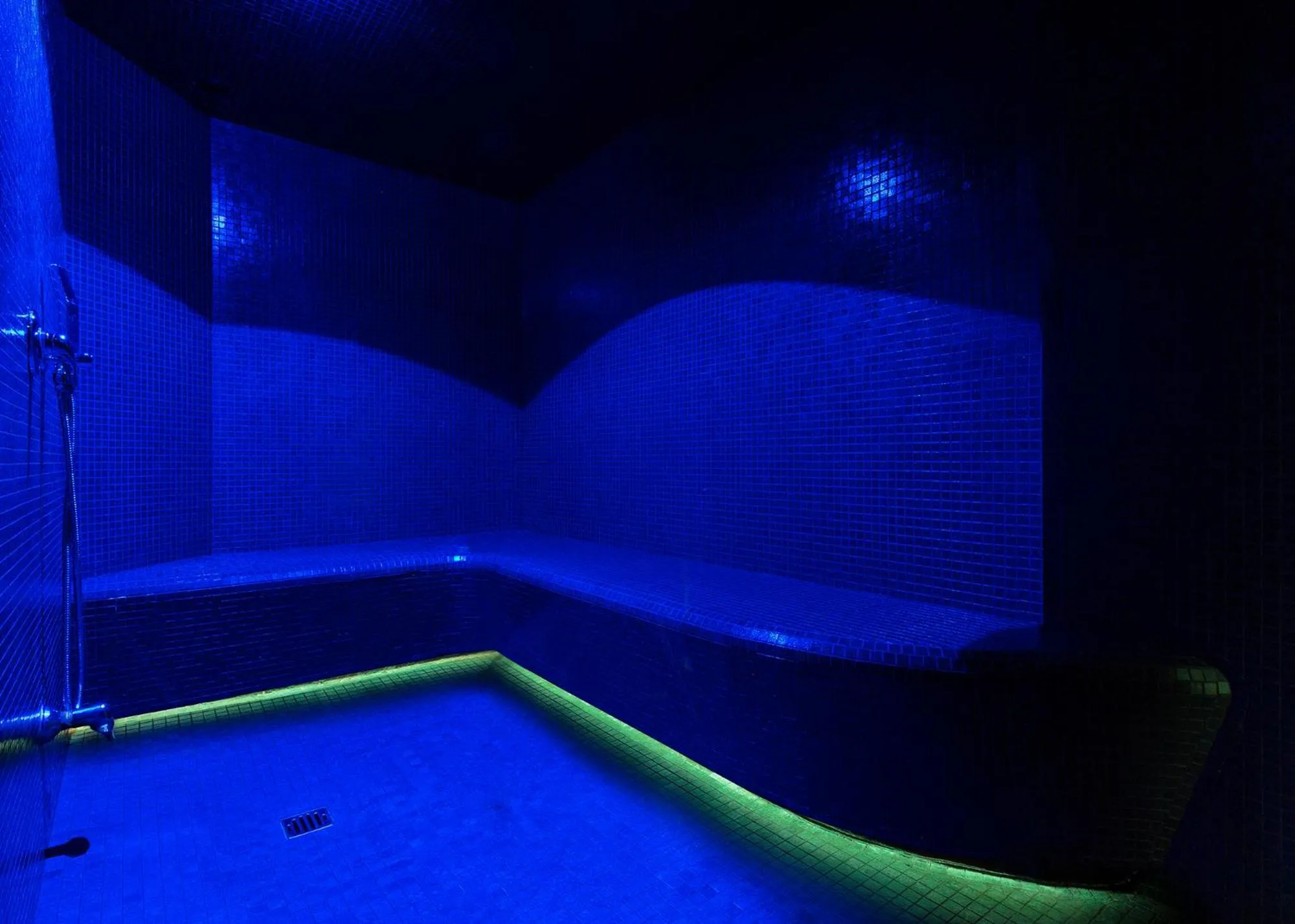 Steam room in Grand Hôtel des Alpes