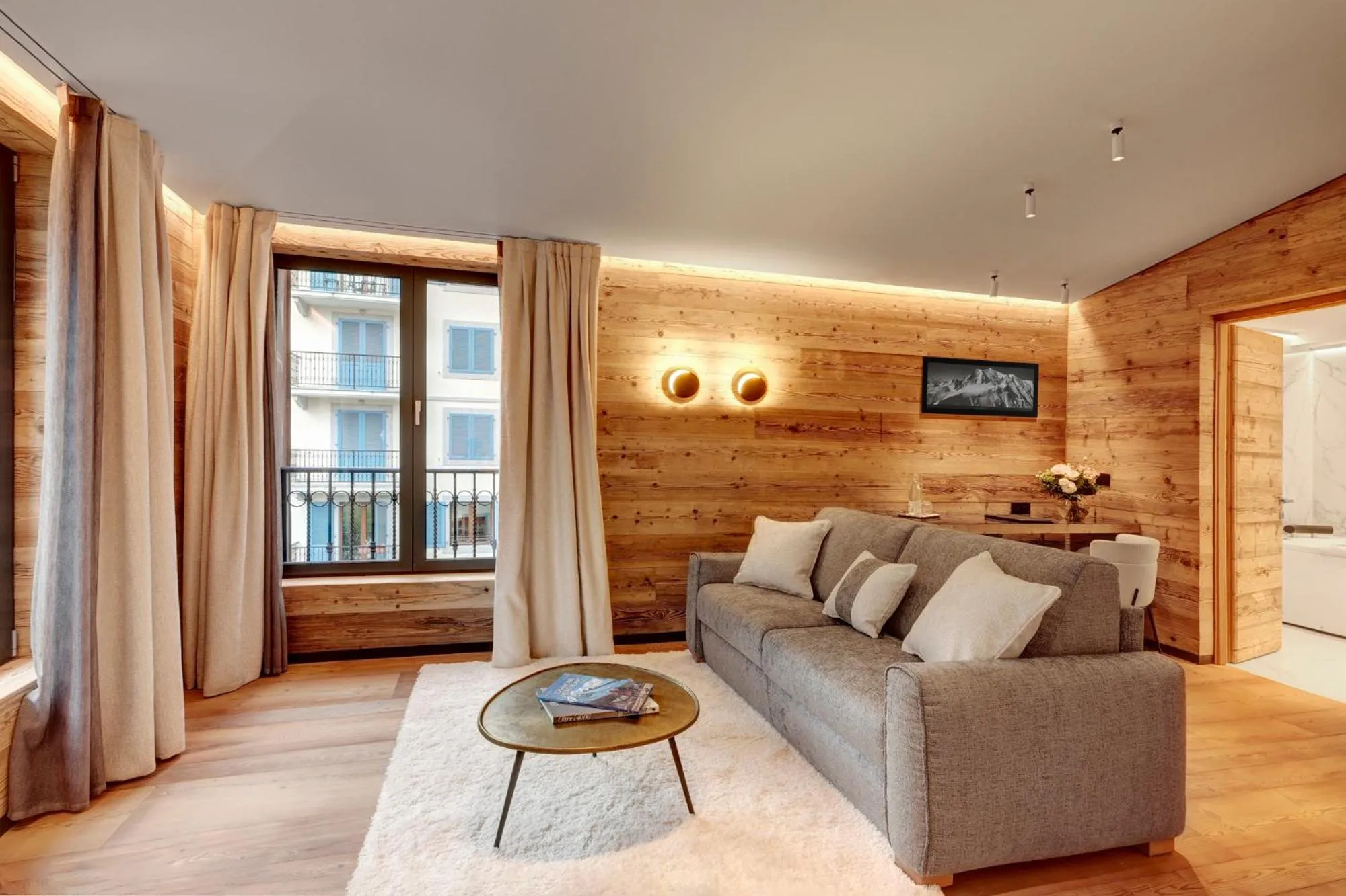 Living room in Grand Hôtel des Alpes