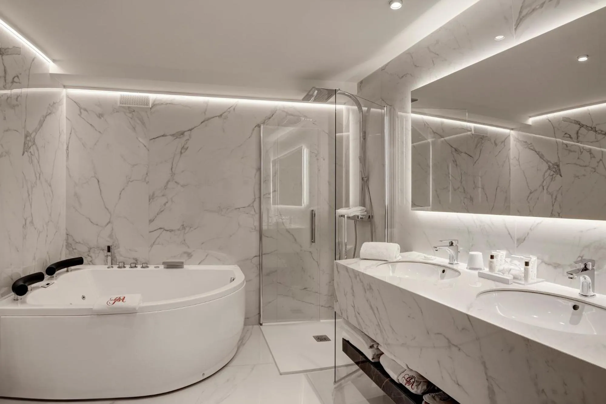 Bathroom in Grand Hôtel des Alpes