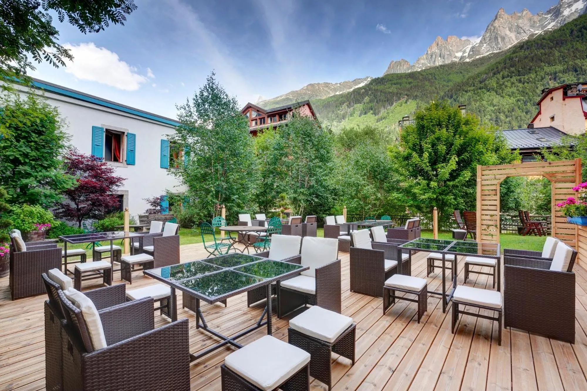 Breakfast in Grand Hôtel des Alpes