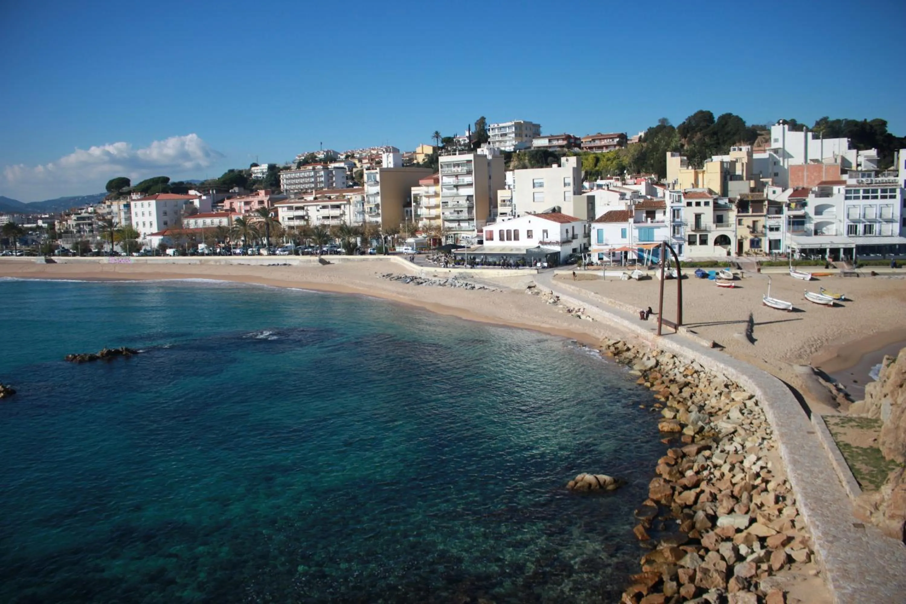 Beach in Checkin Blanes