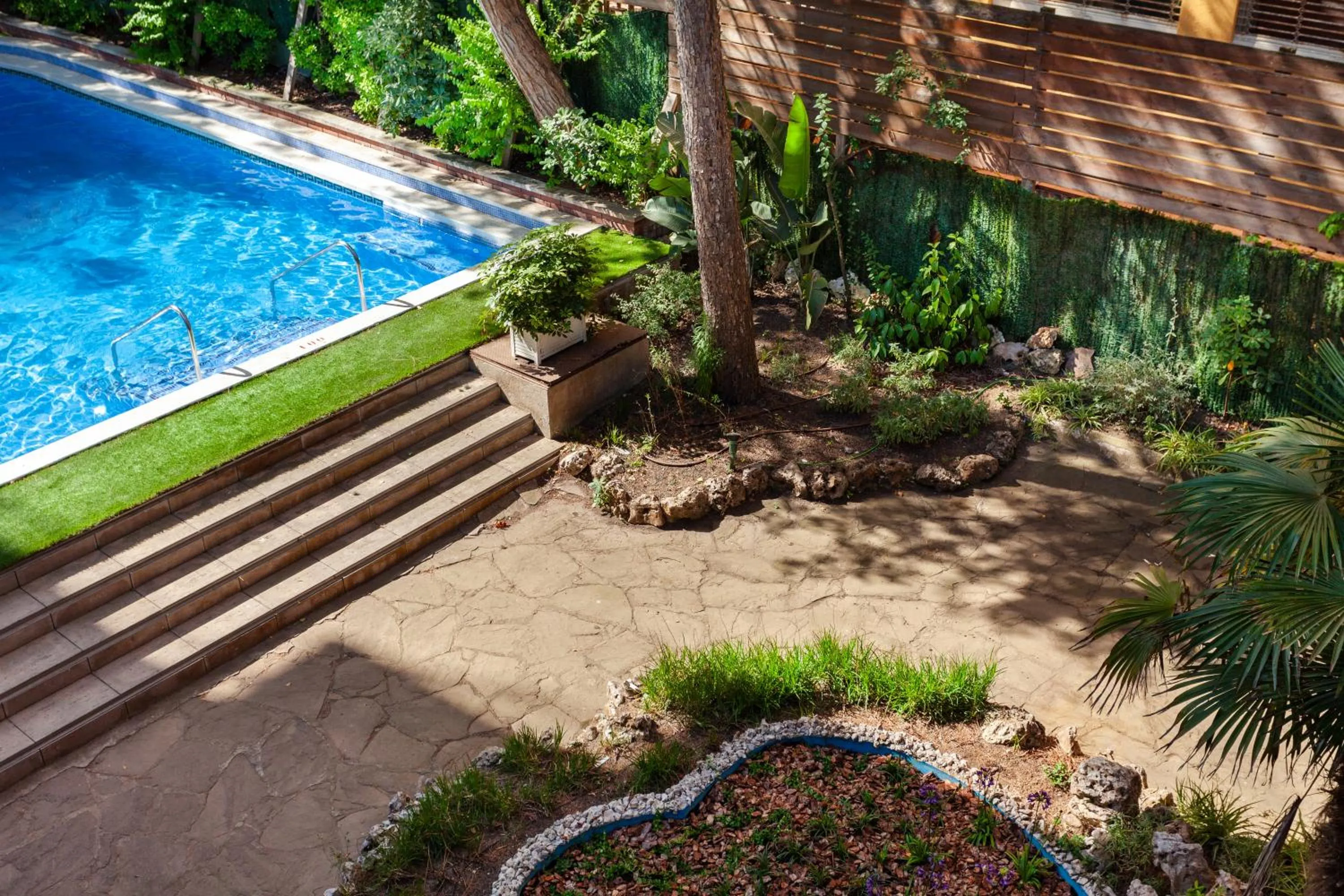 Garden in Checkin Blanes