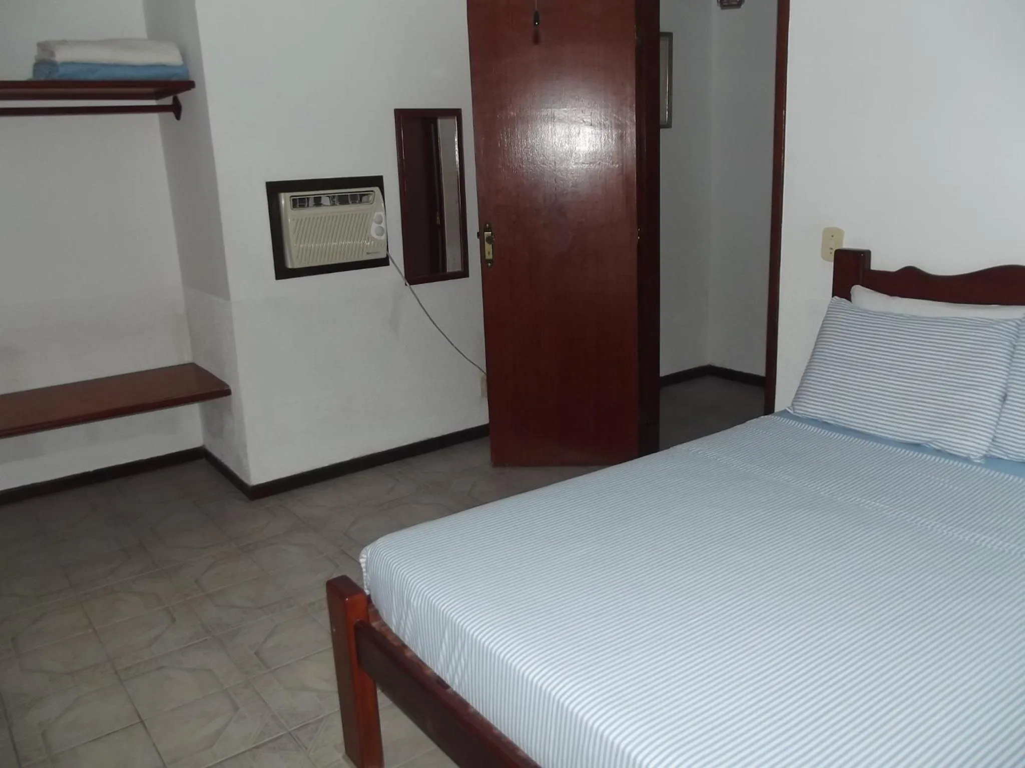 Bed in Pousada Flats Paguru