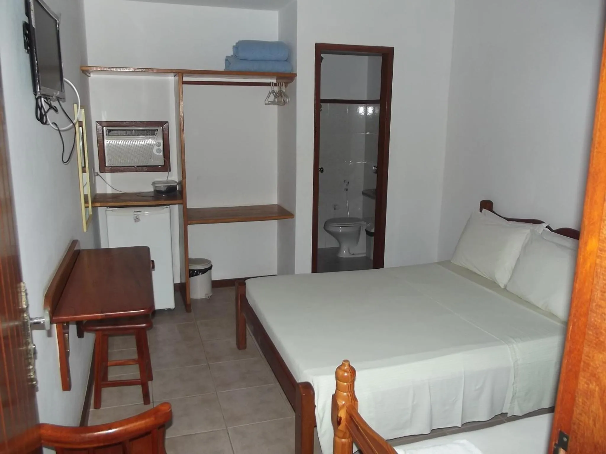 Bed in Pousada Flats Paguru