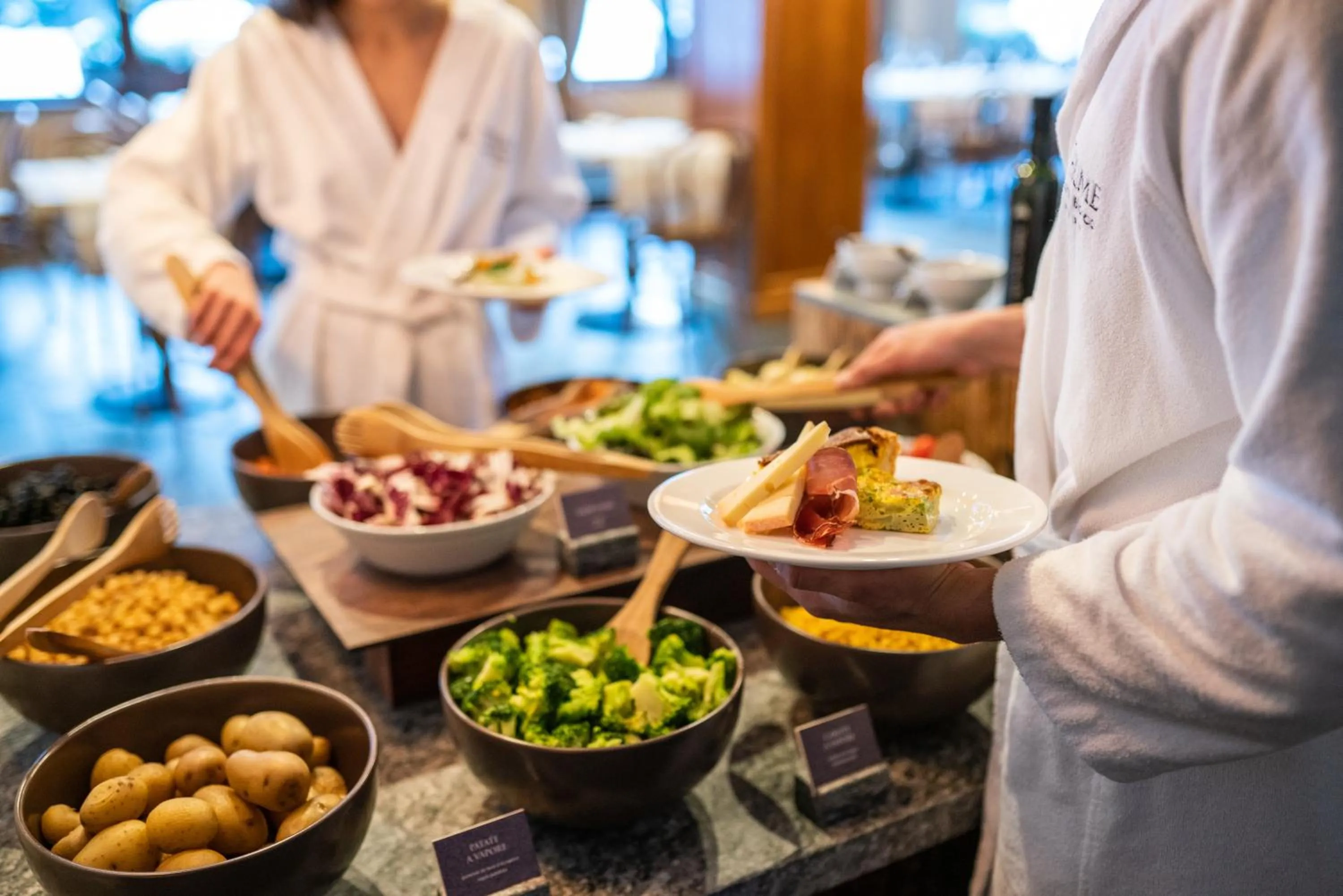 Food close-up in QC Hotel Monte Bianco