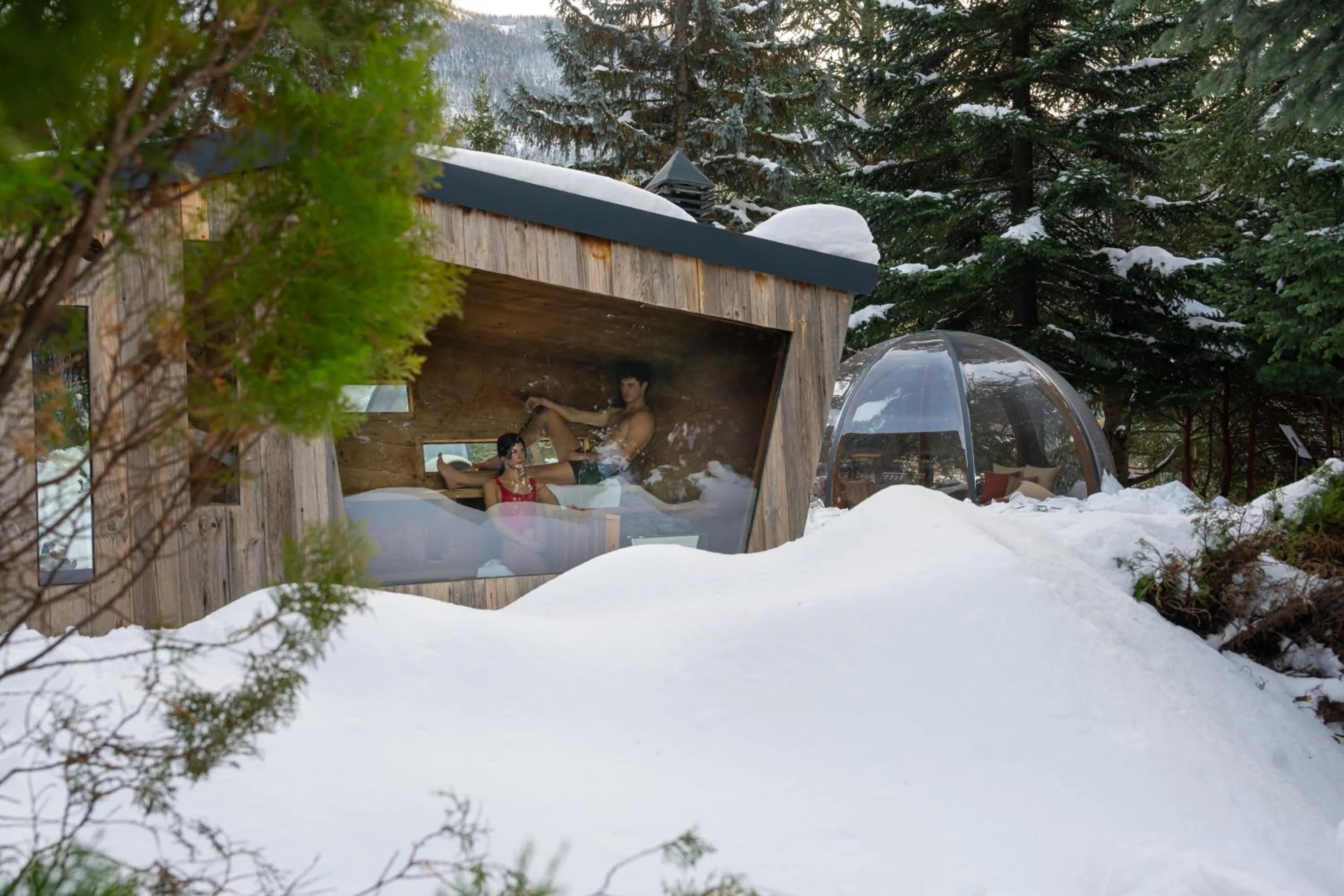 Spa and wellness centre/facilities in QC Hotel Monte Bianco