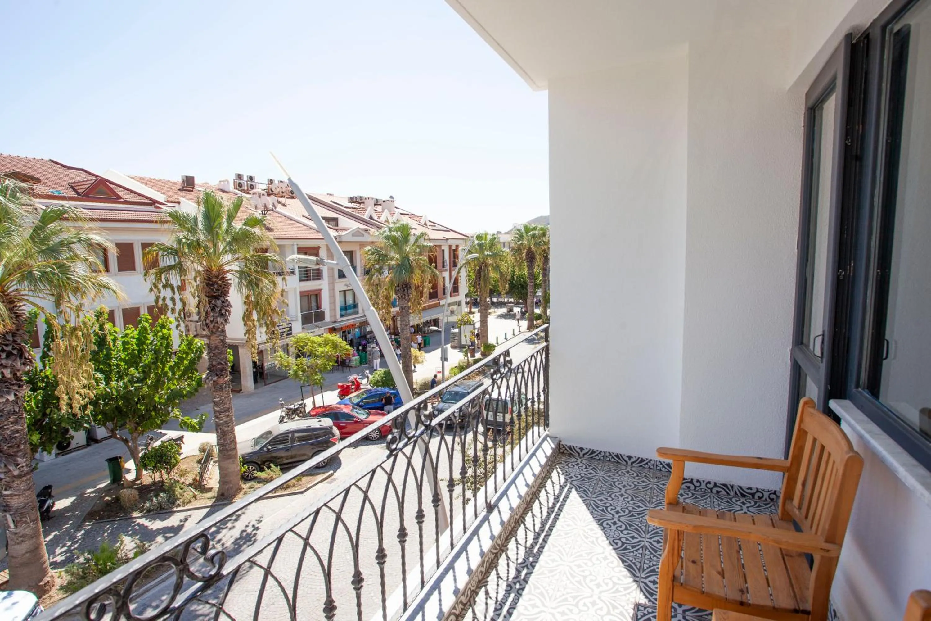 Balcony/Terrace in Zephyros City Otel