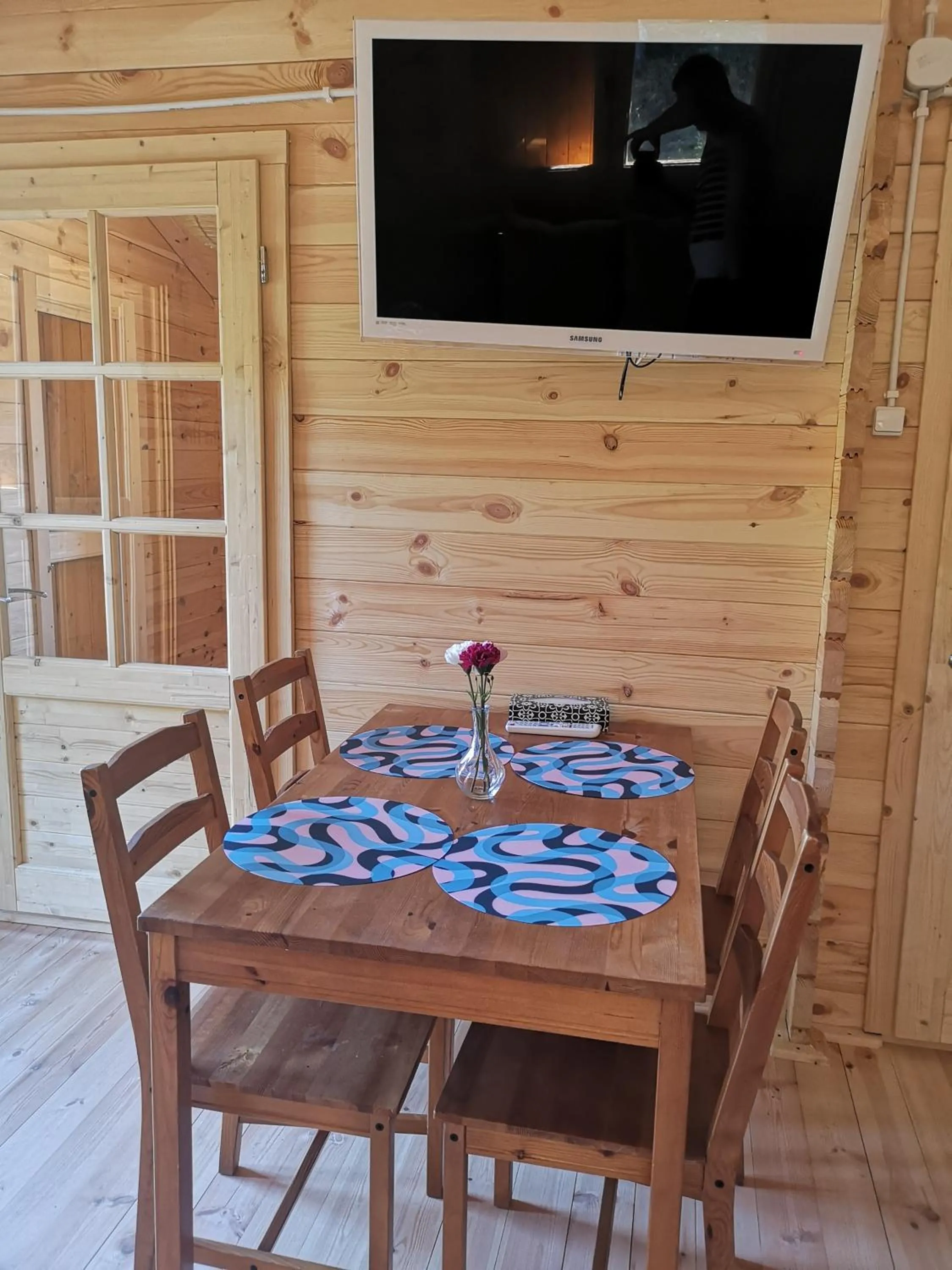 Communal lounge/ TV room in Leśny Zaułek