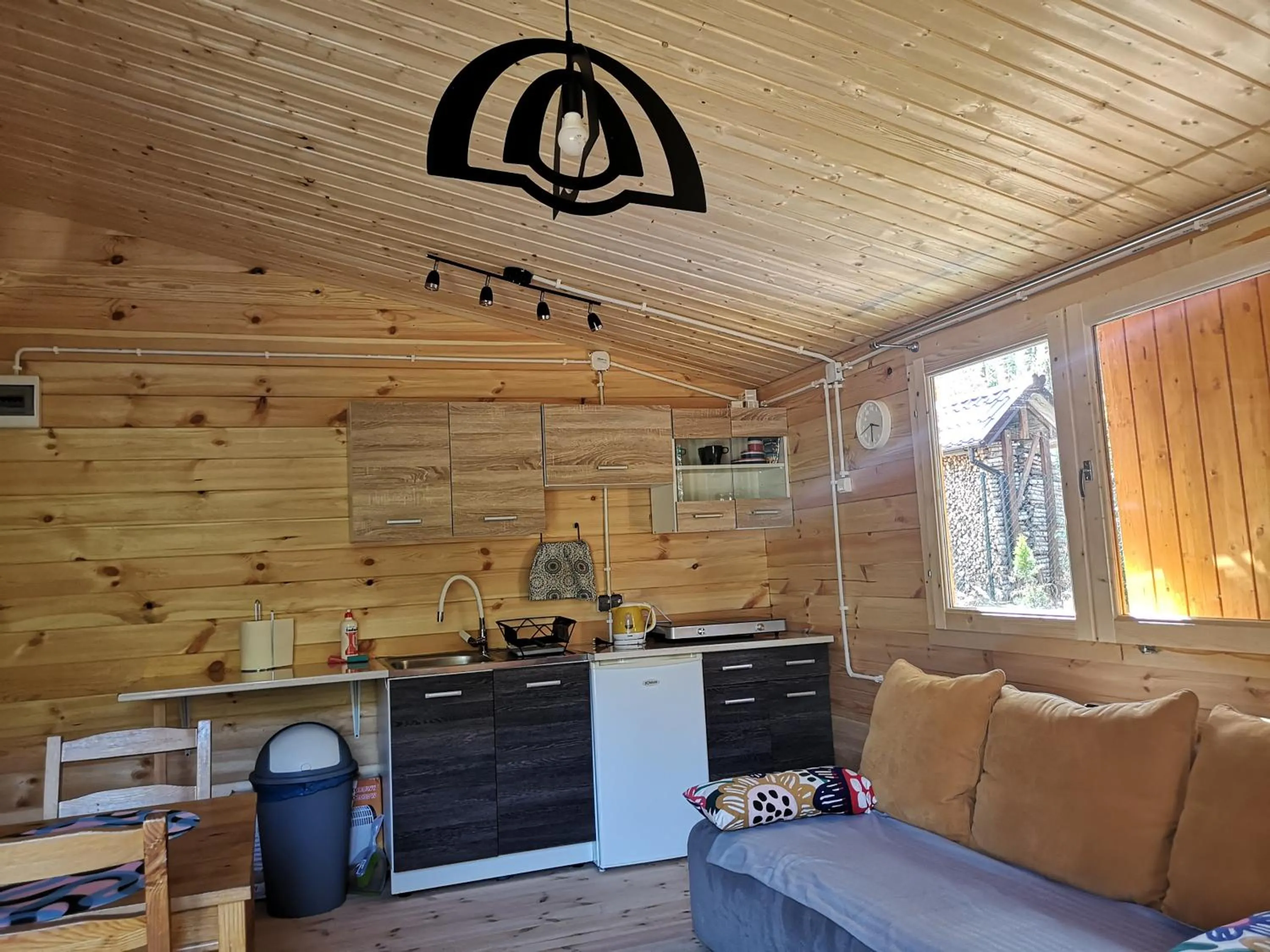 Kitchen or kitchenette in Leśny Zaułek