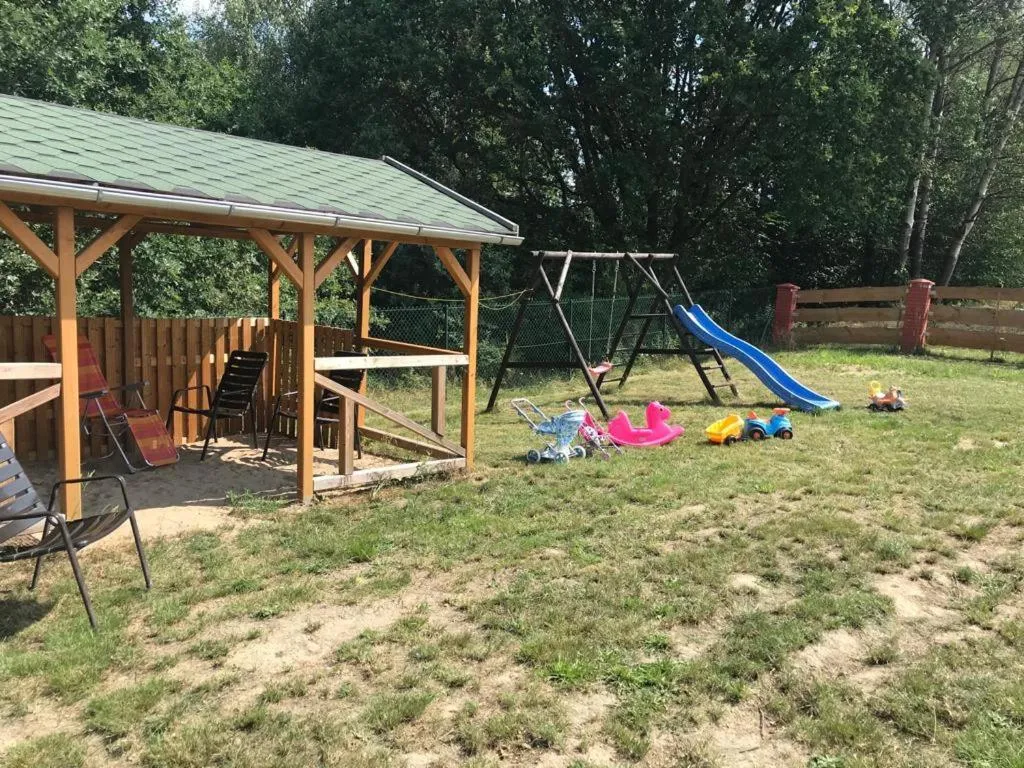 Children play ground in Leśny Zaułek