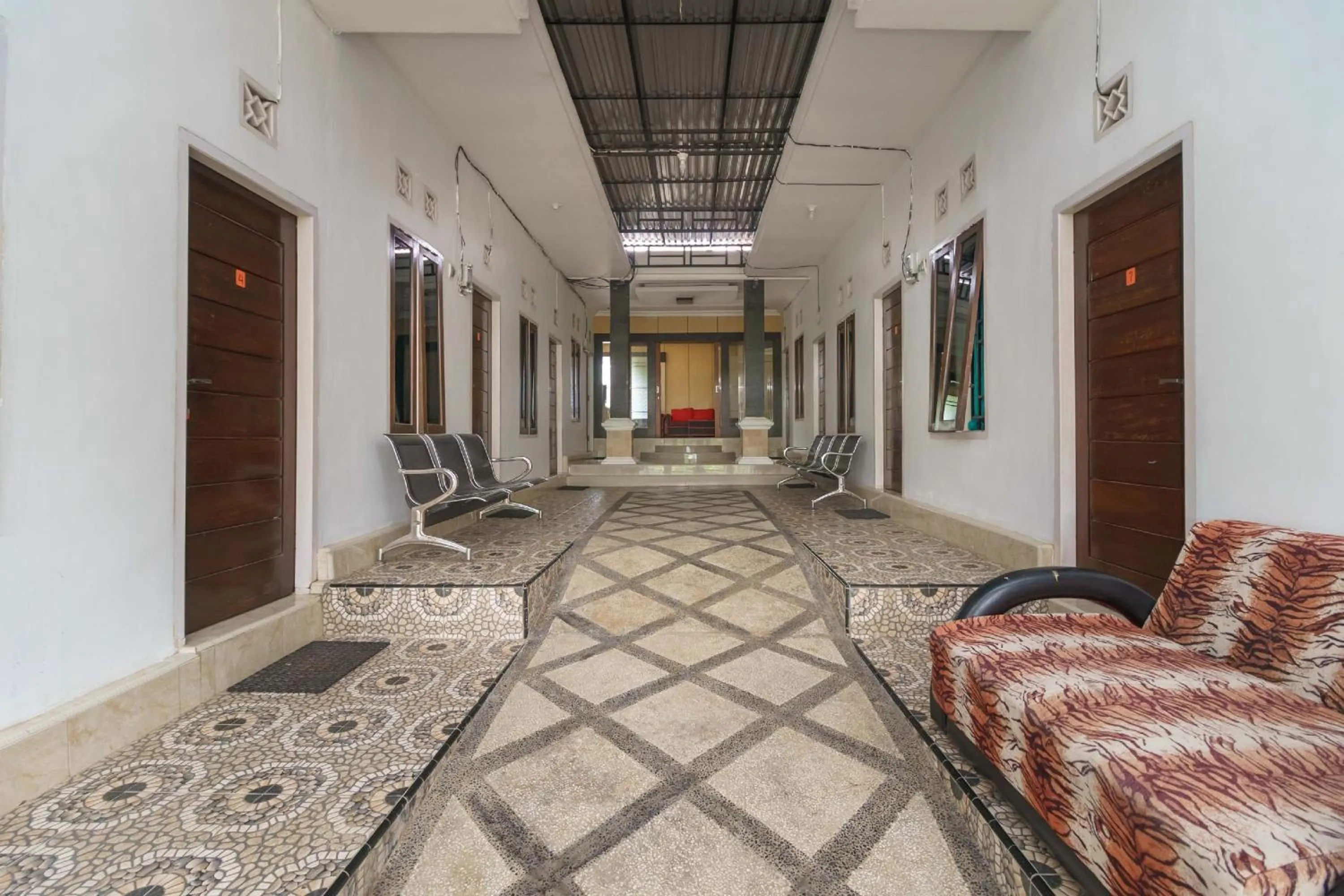 Patio in RedDoorz Syariah @ Mora Garden Bungo