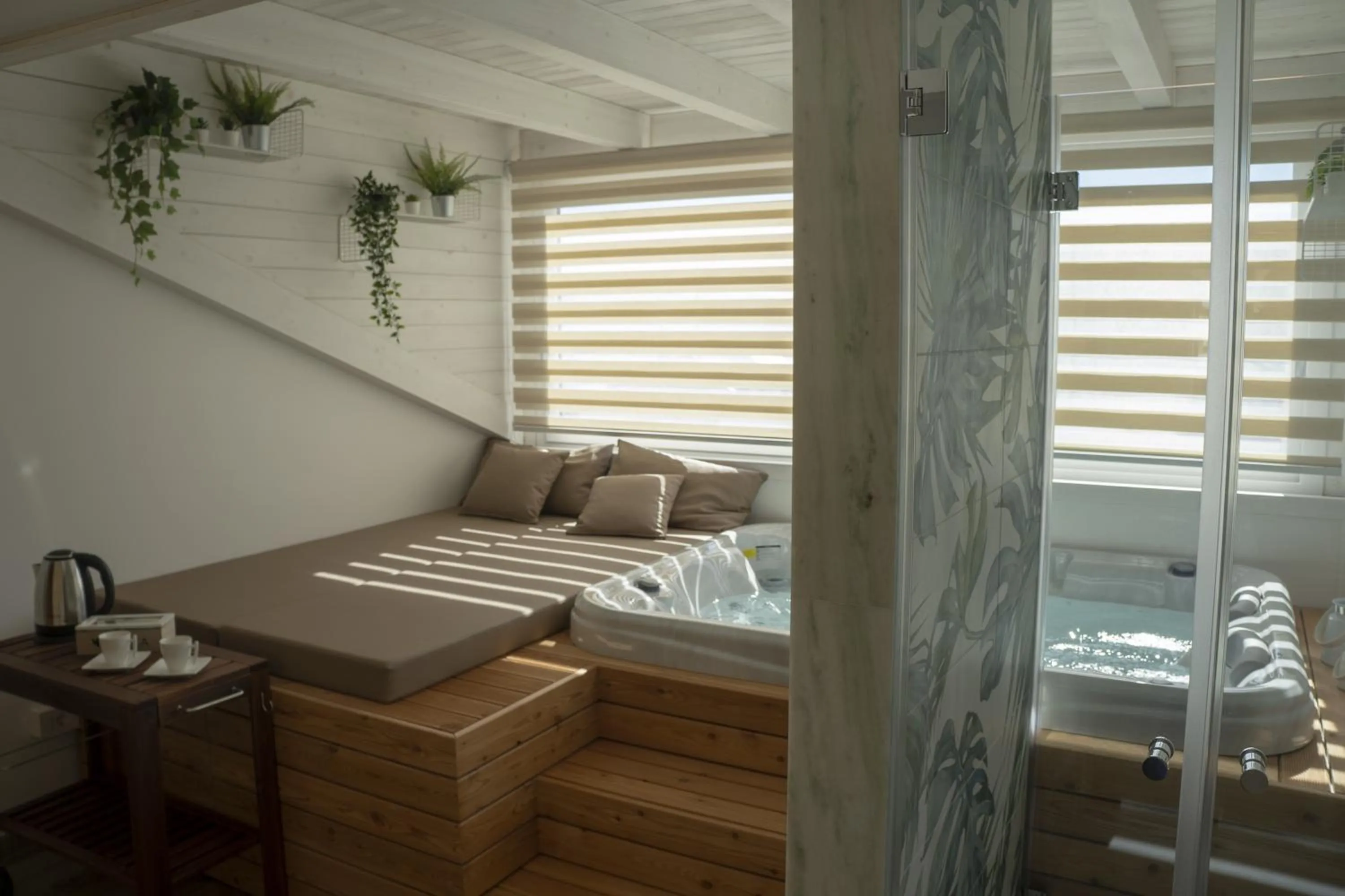 Sauna, Bed in Luxmarì Hotel & Spa