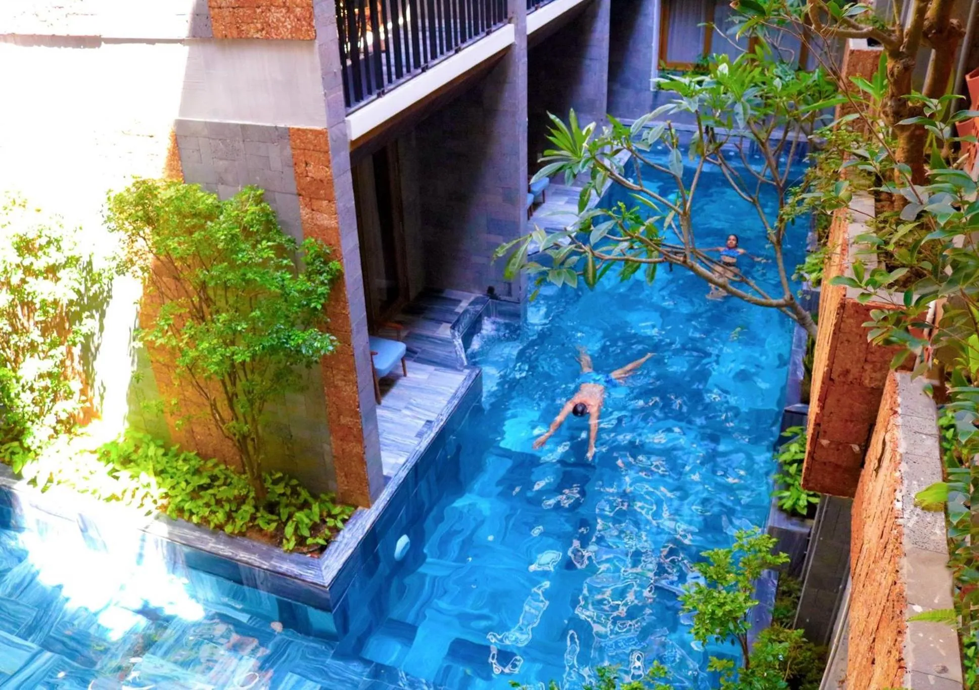 Swimming pool in Daisy Boutique Hotel