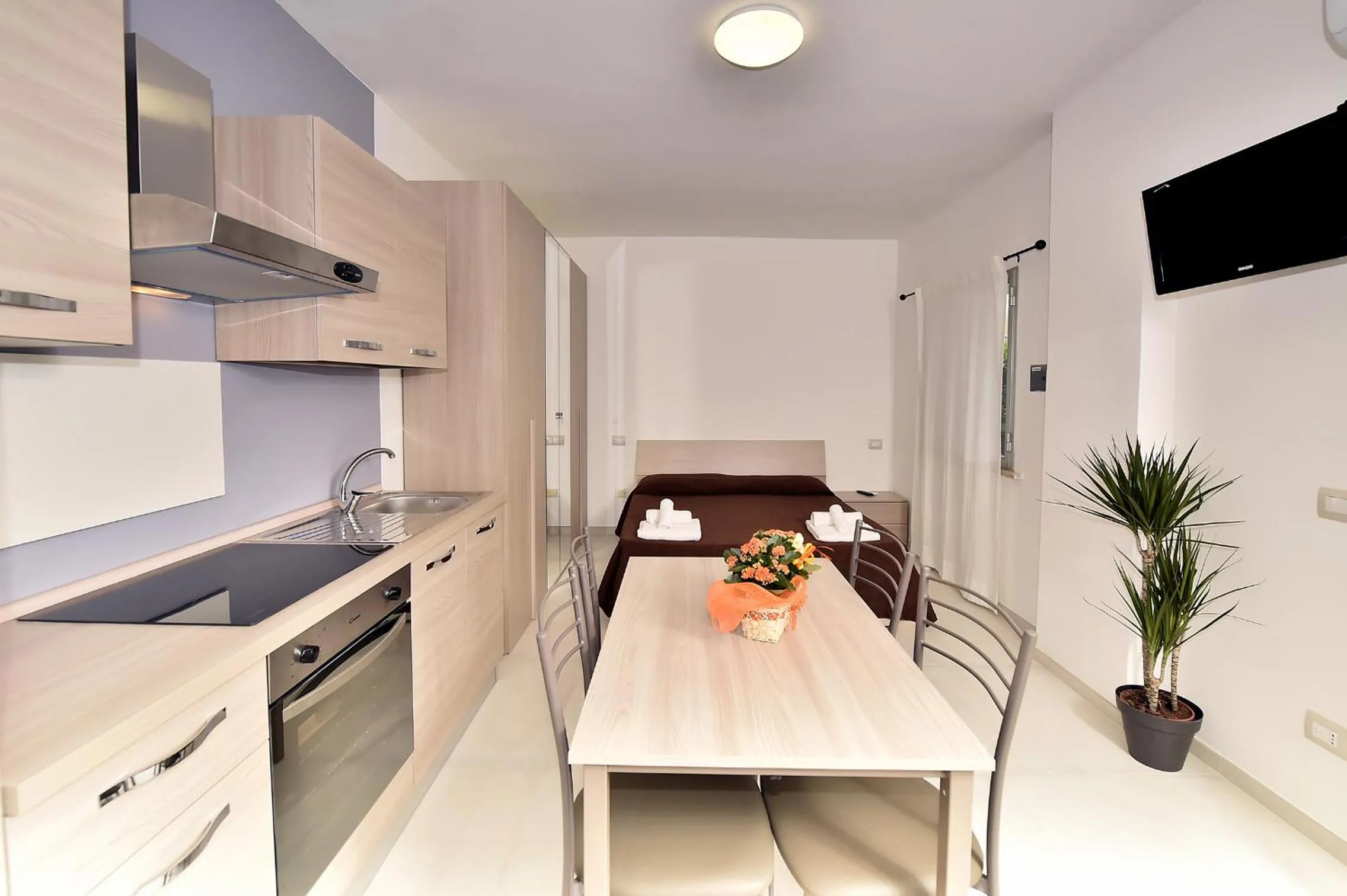 Kitchen or kitchenette in Hotel Croce Del Sud