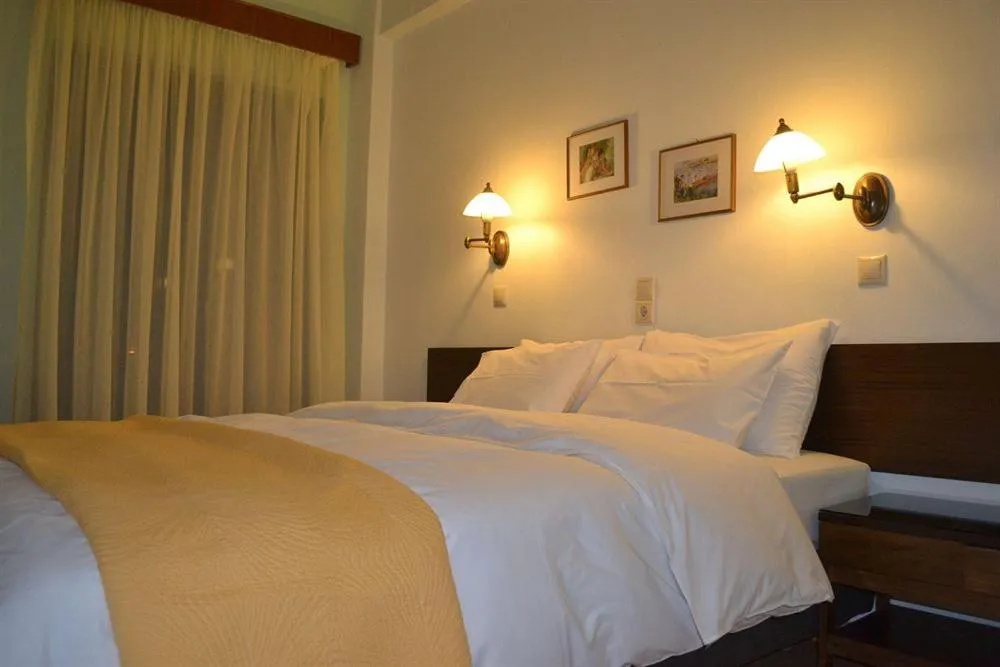 Photo of the whole room, Bed in Alexakis Hotel & Spa