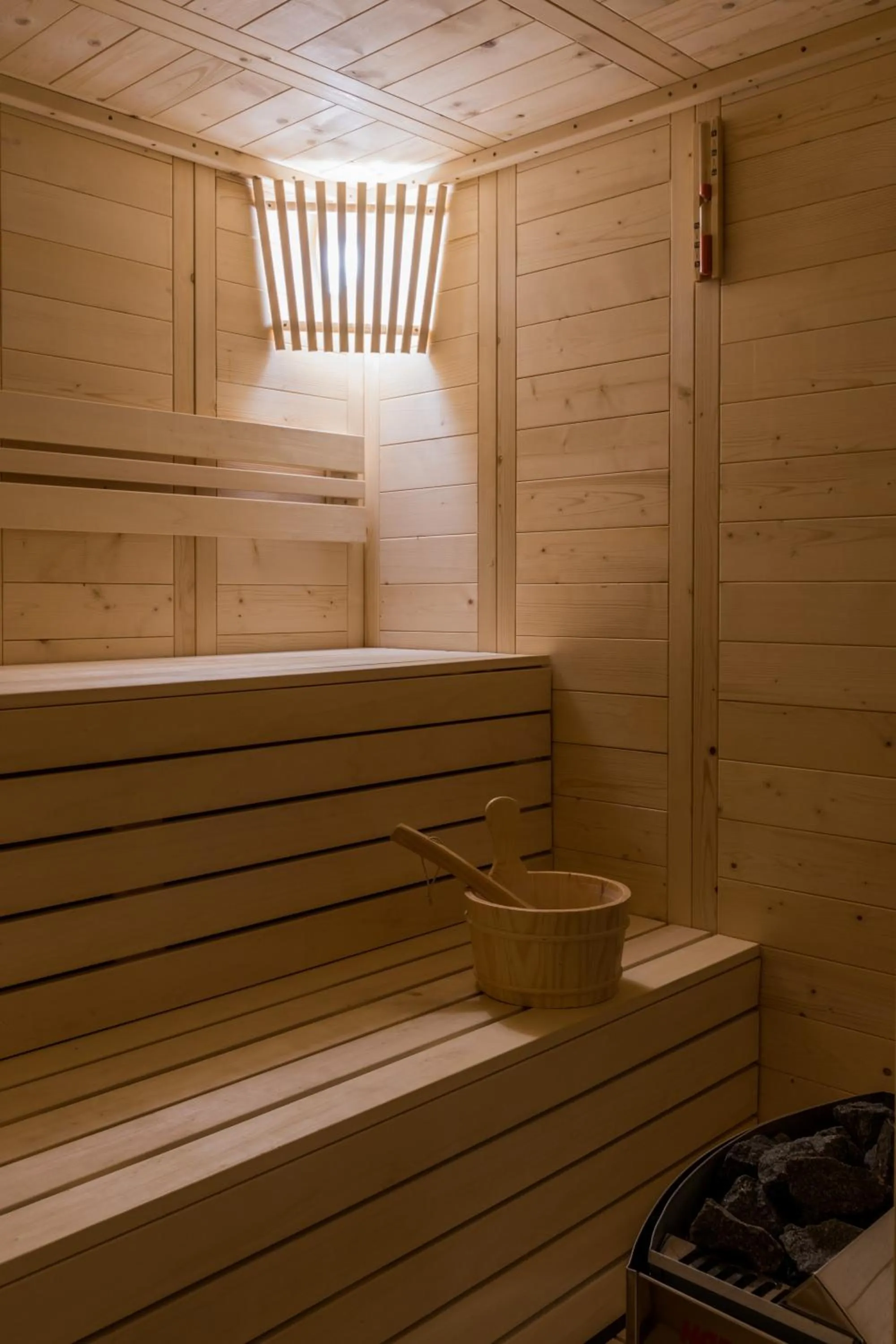 Sauna in Alexakis Hotel & Spa