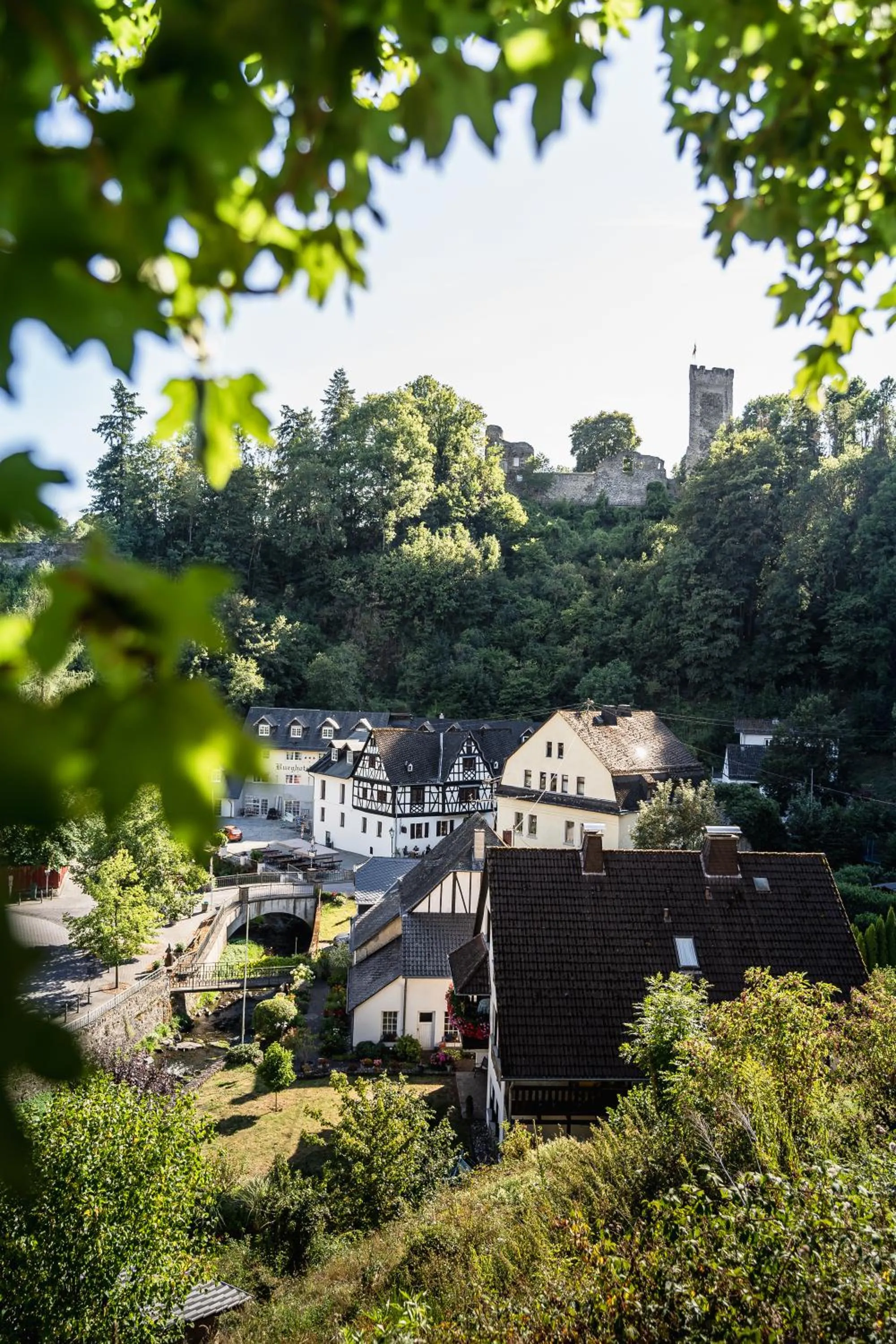 Hiking in Landgasthof zur Burg Grenzau