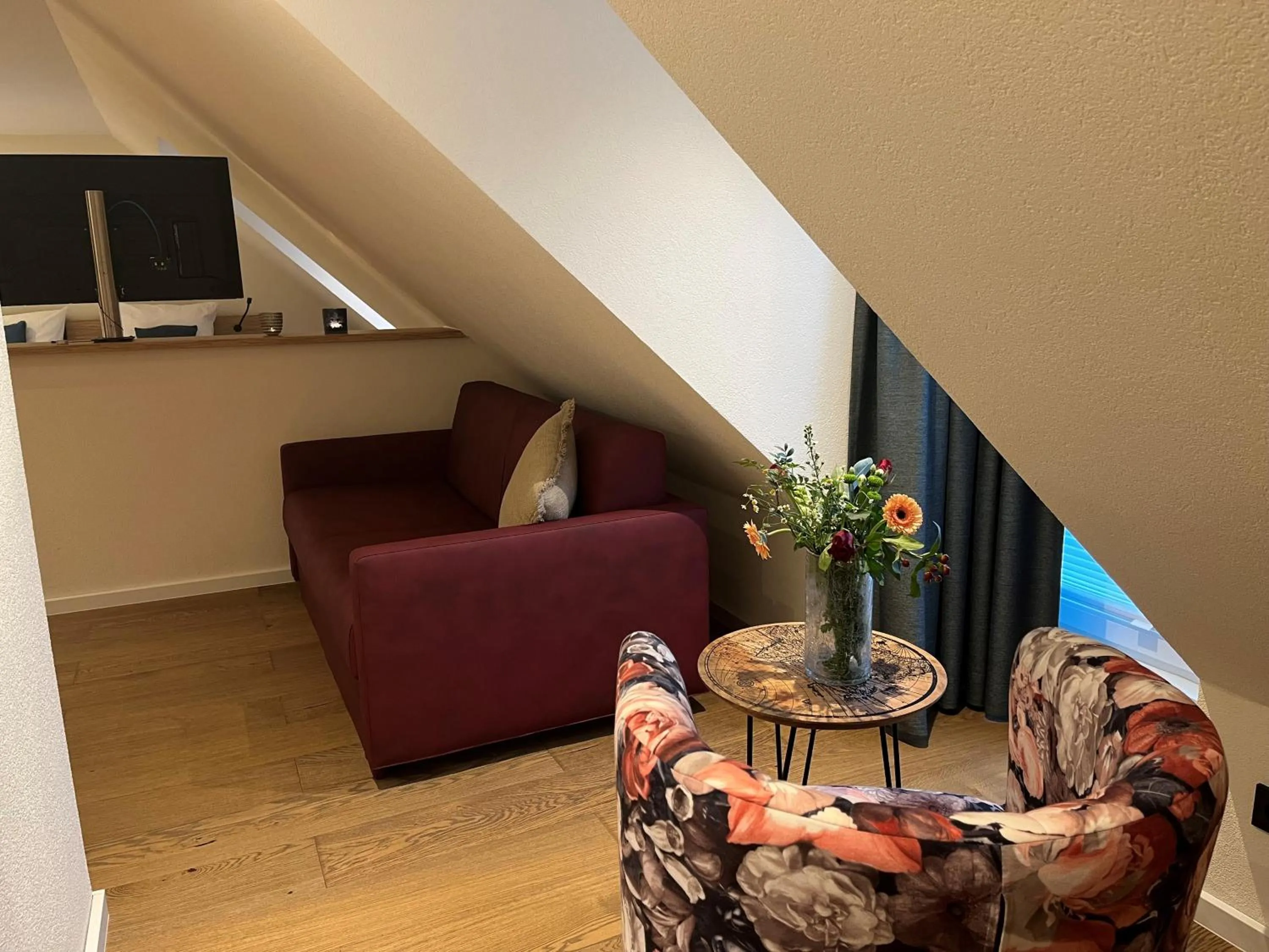 Seating area in Landgasthof zur Burg Grenzau