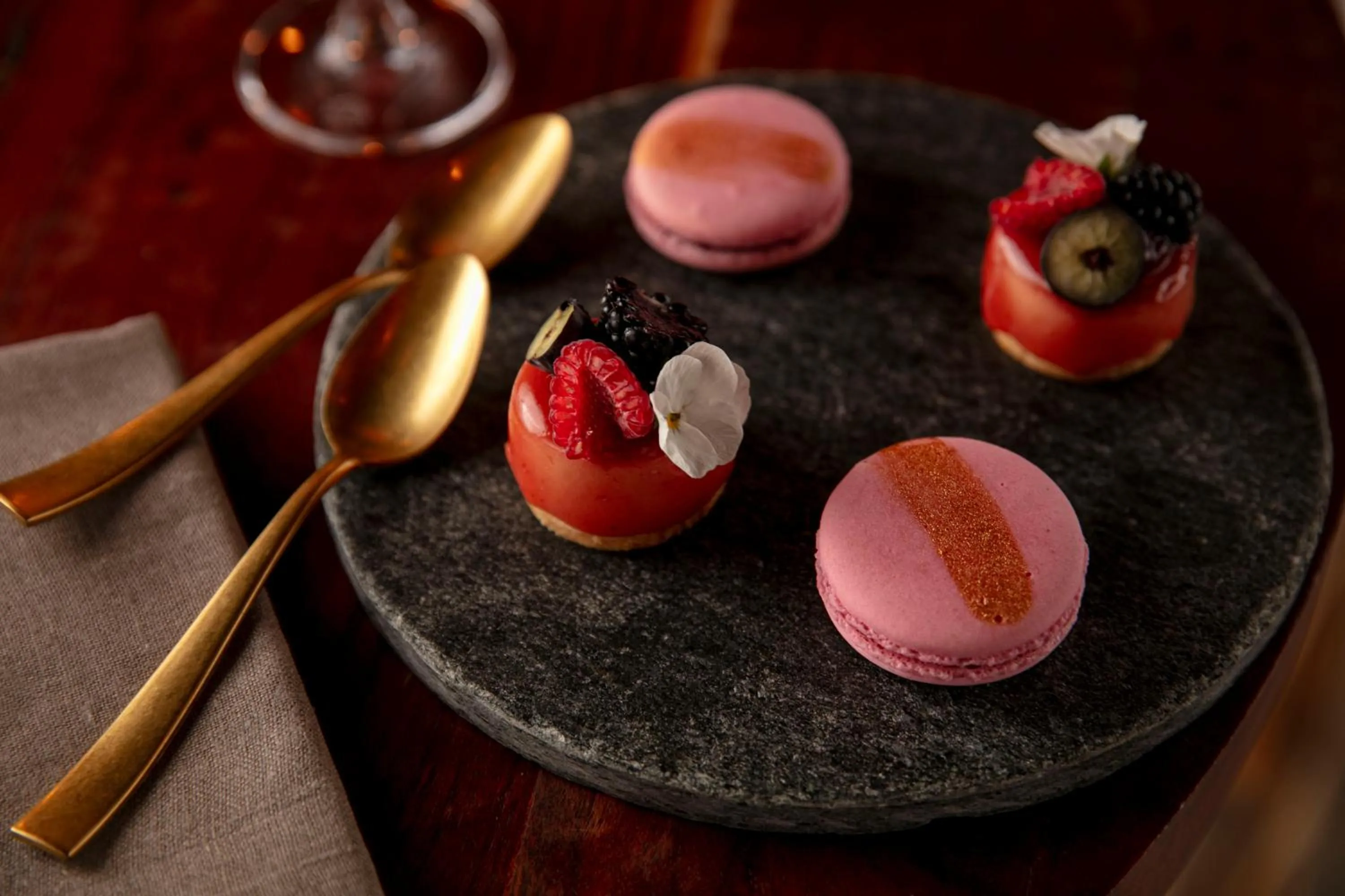 Food close-up in Treehouse Hotel London