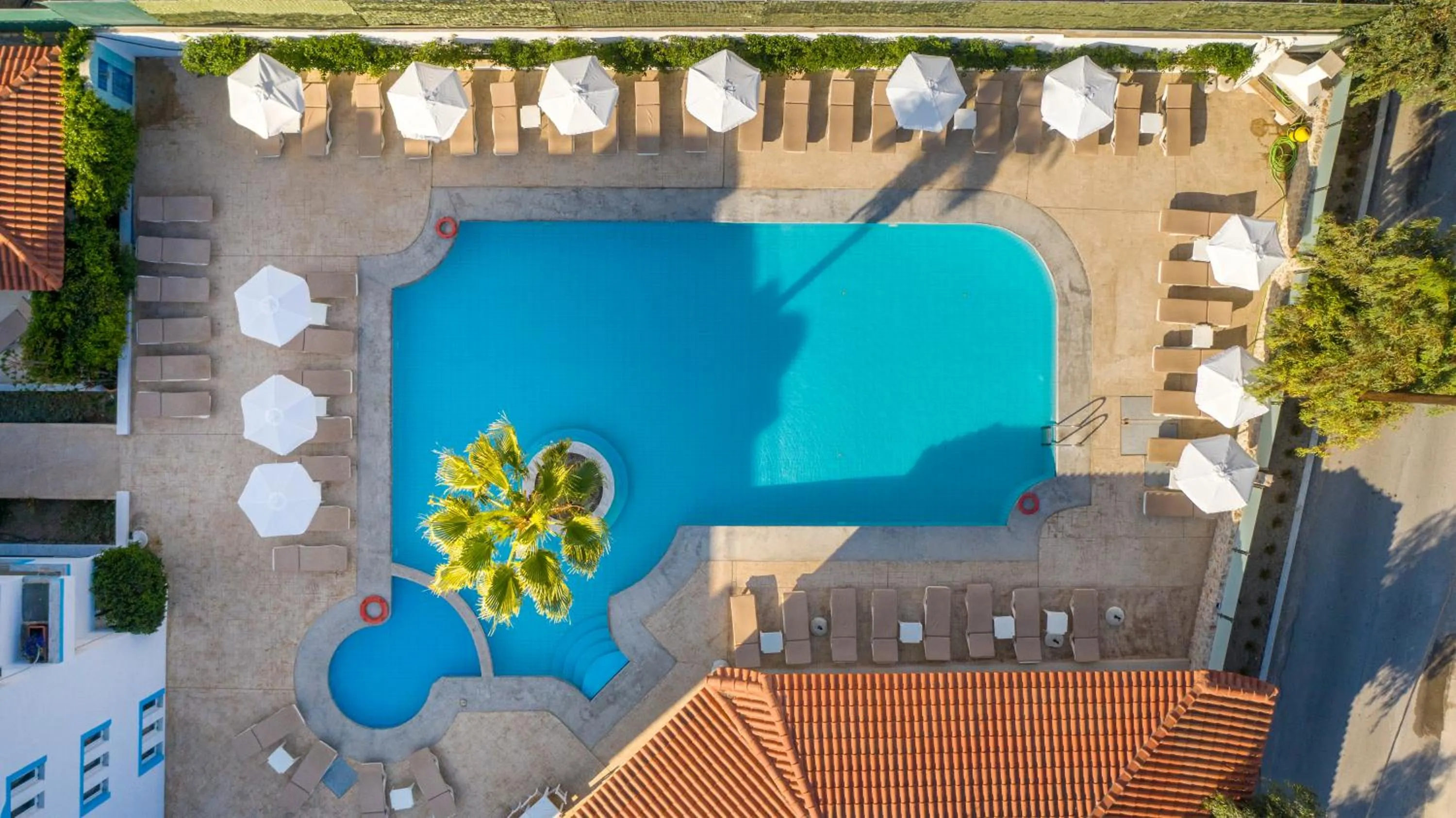 Bird's eye view in Aegean Blu Hotel & Apartments