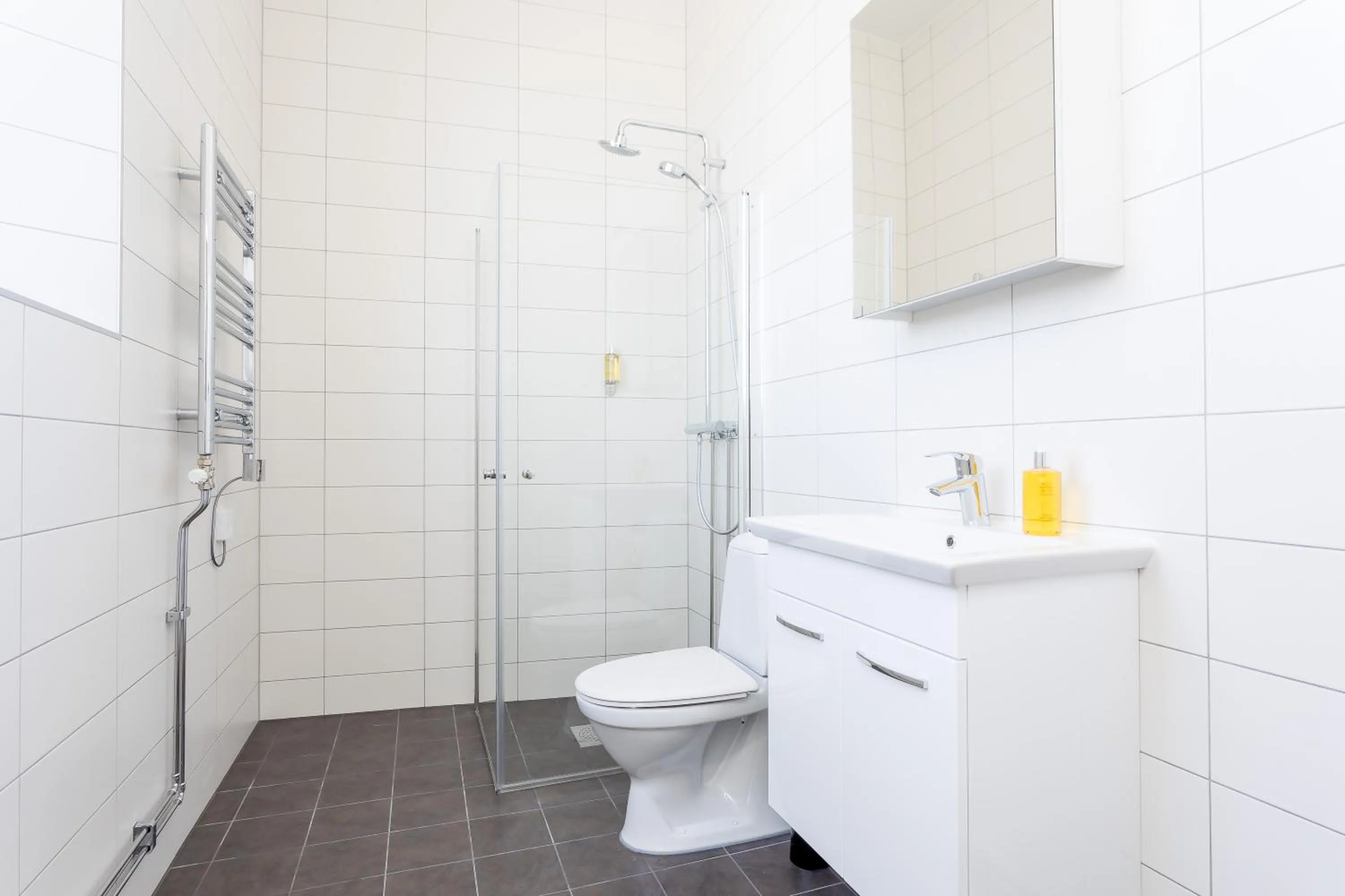 Bathroom in ApartDirect Linköping Vasastaden